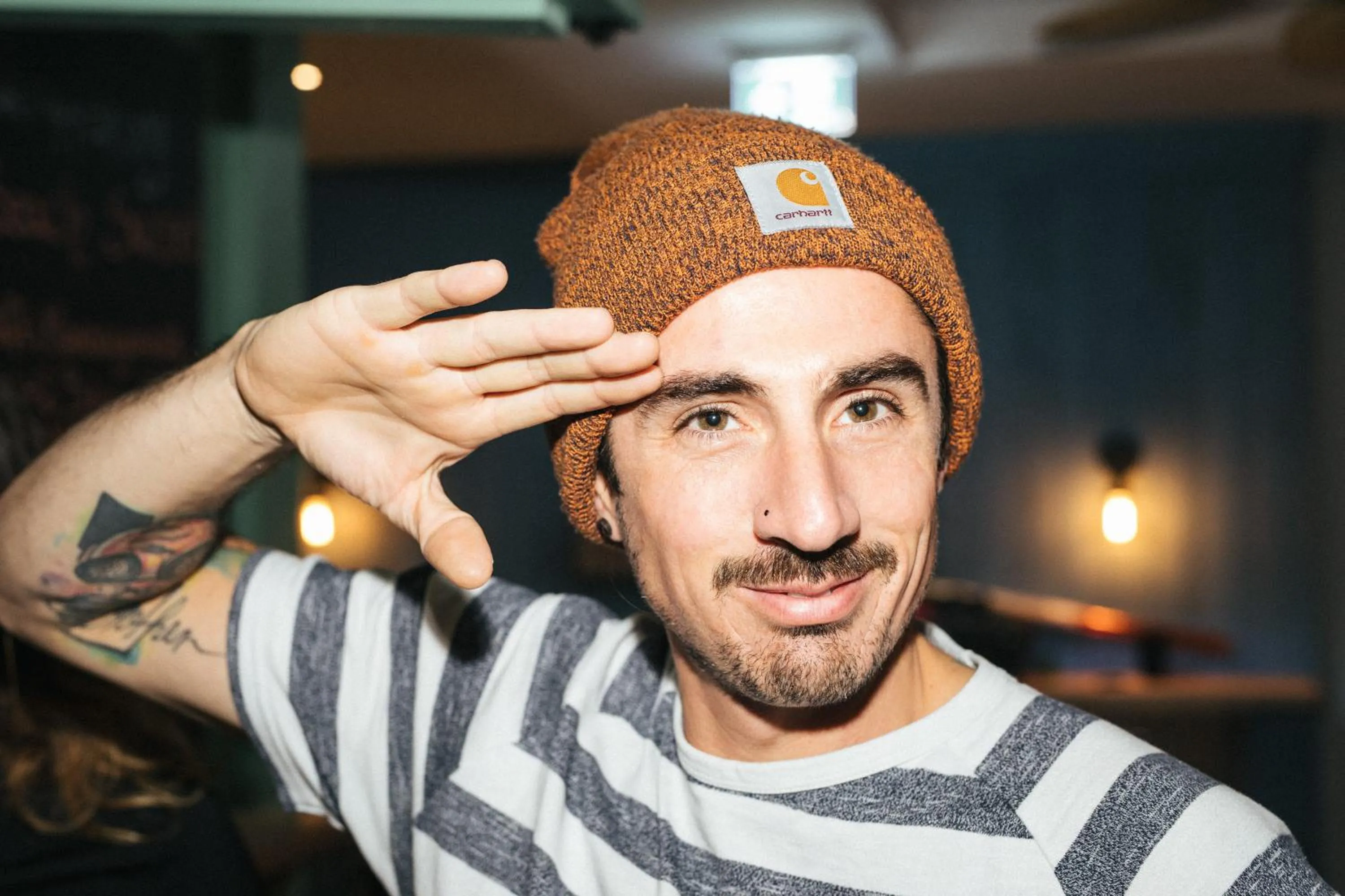 Lounge or bar in Beach Motel Heiligenhafen