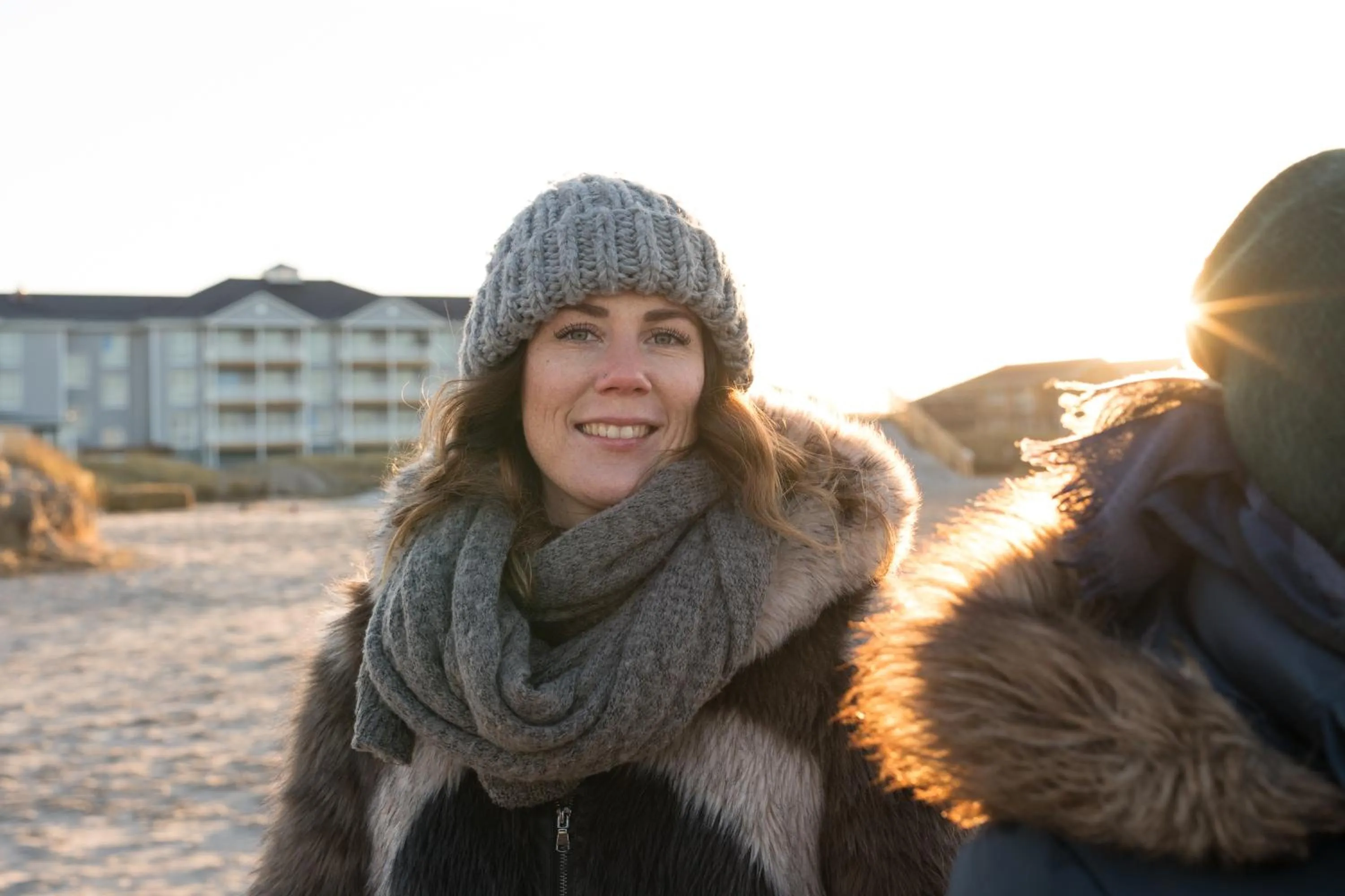 People in Beach Motel Heiligenhafen