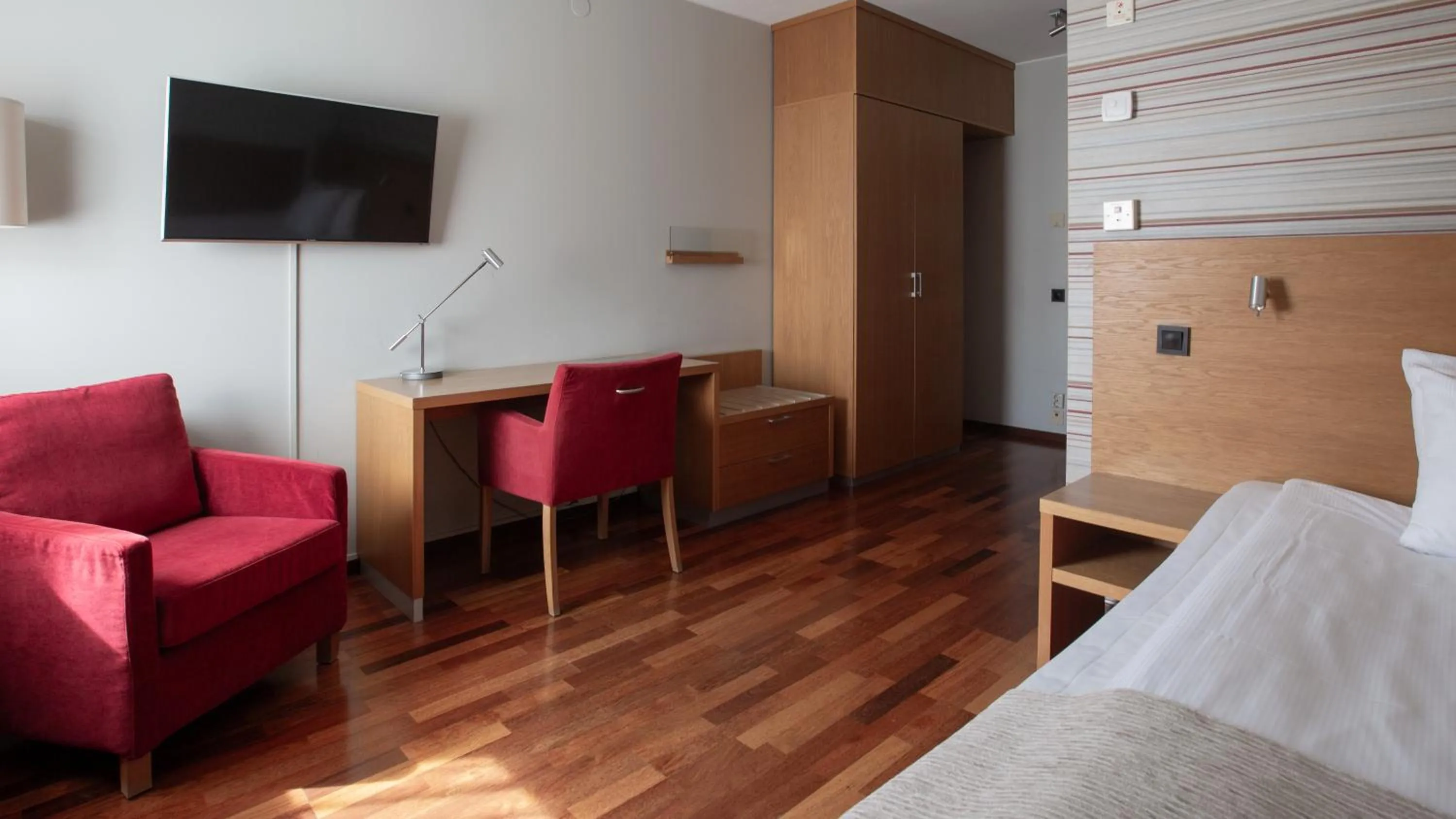 Bed in Quality Hotel Royal Corner