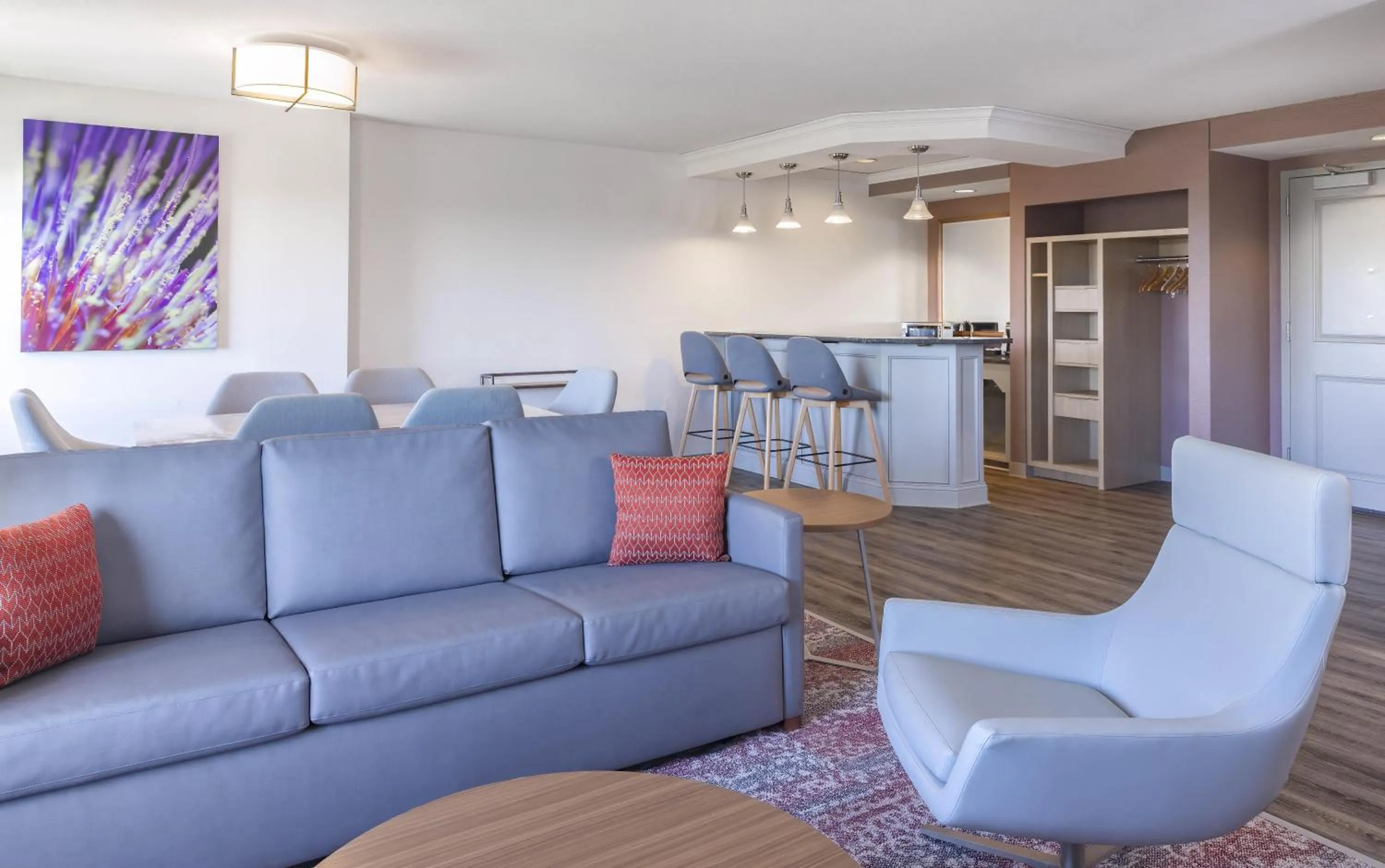 Living room in Hilton Garden Inn Des Moines/Urbandale