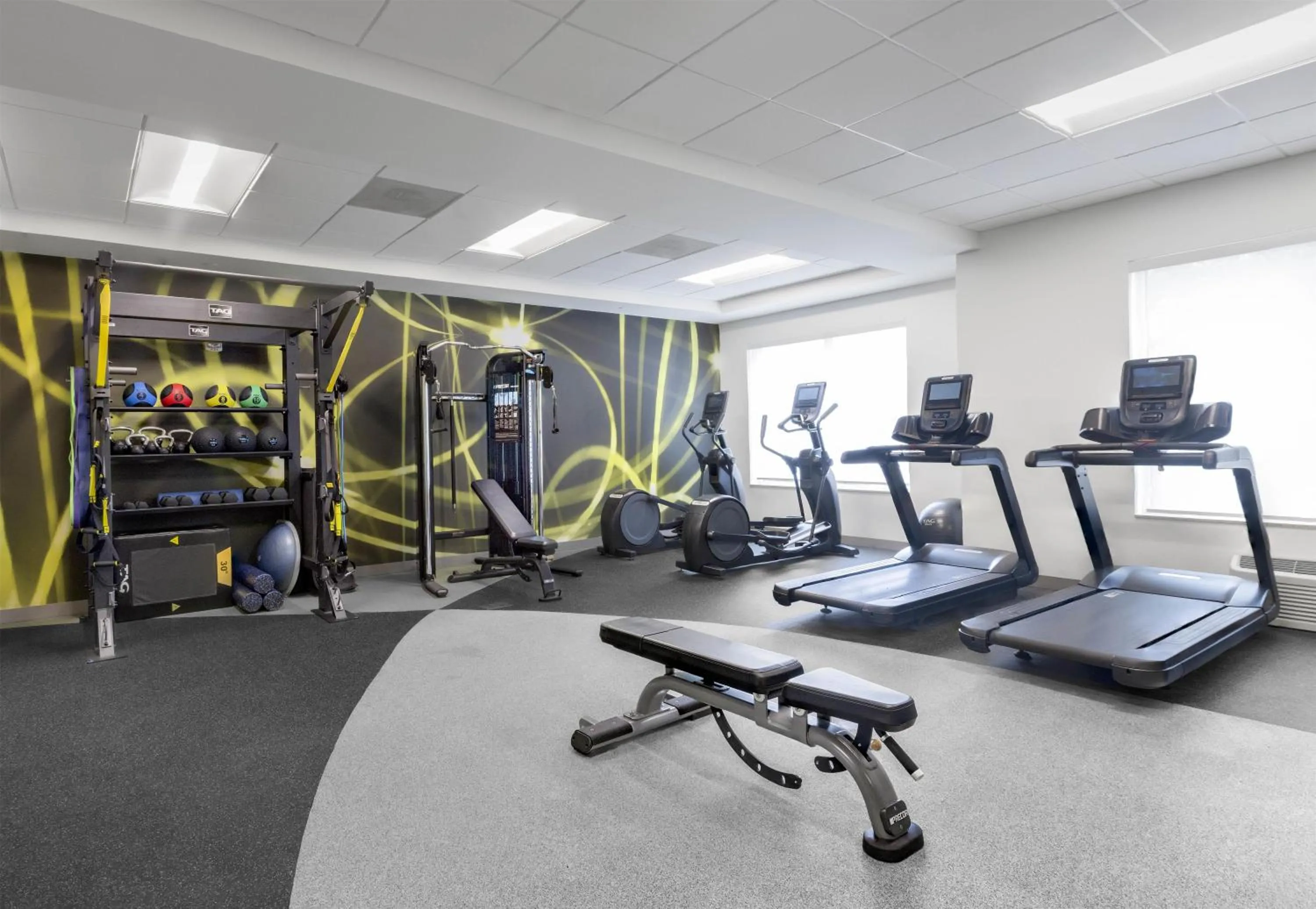 Fitness centre/facilities in Hilton Garden Inn Des Moines/Urbandale