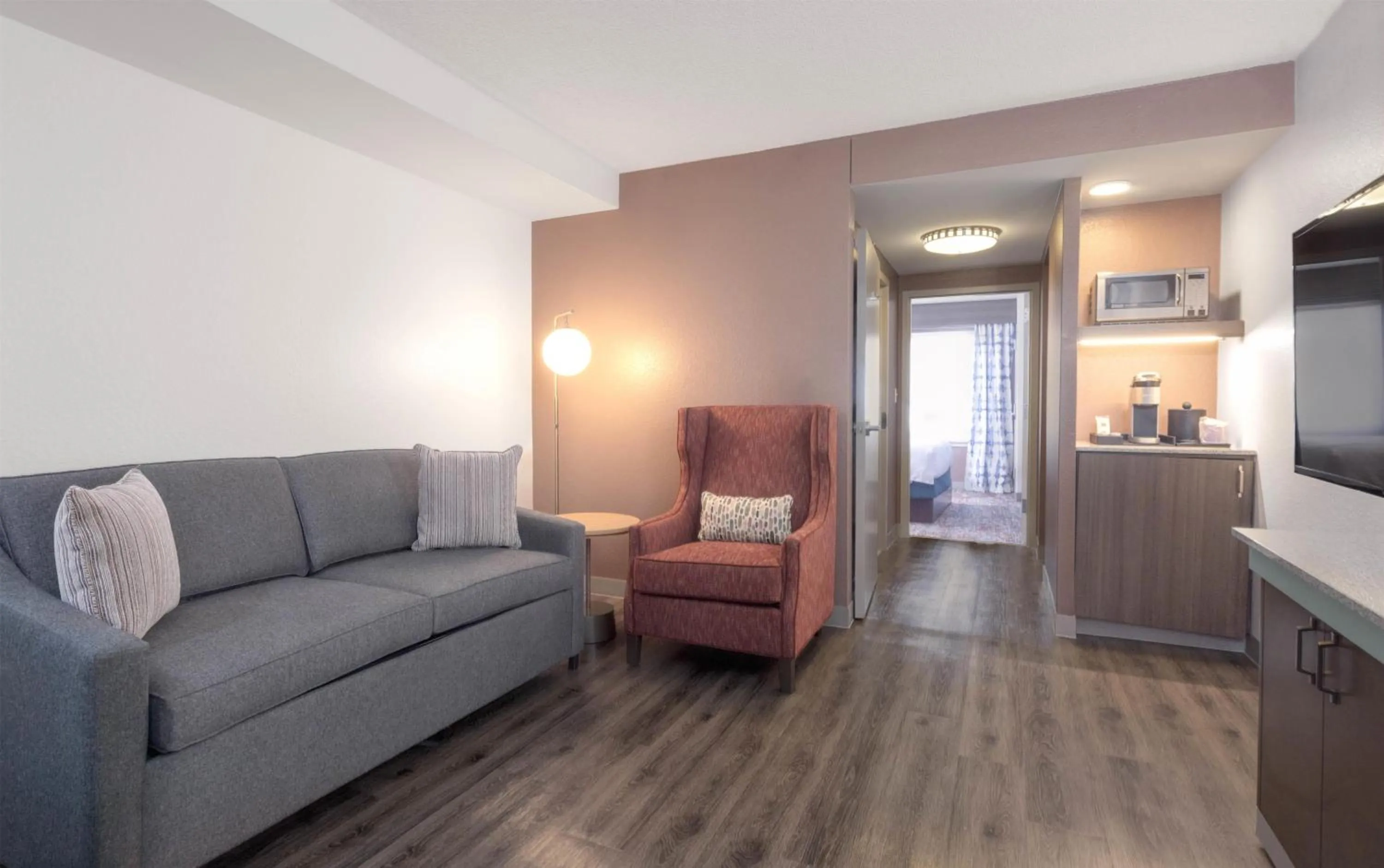 Living room in Hilton Garden Inn Des Moines/Urbandale