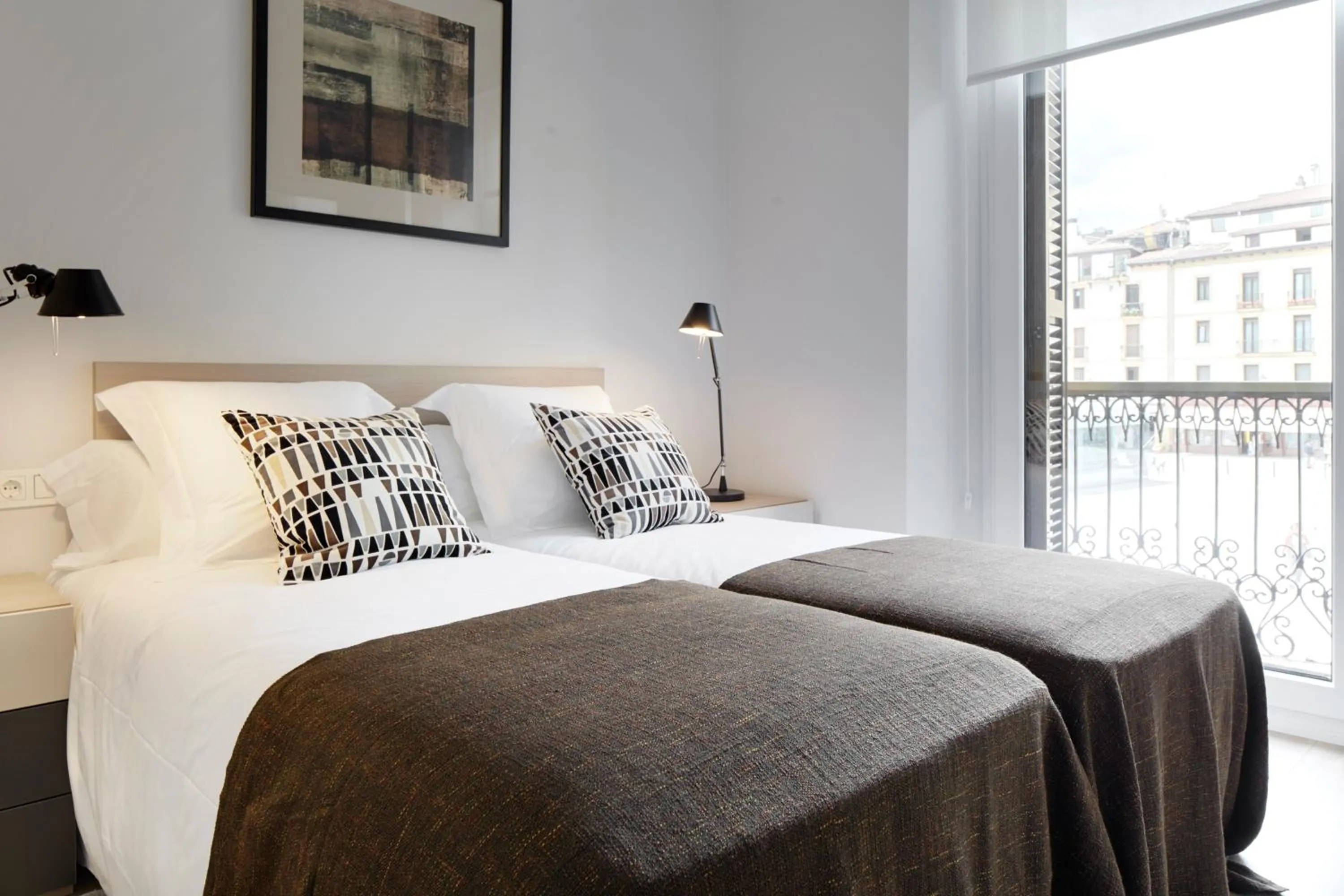 Bedroom, Bed in Oteiza by FeelFree Rentals