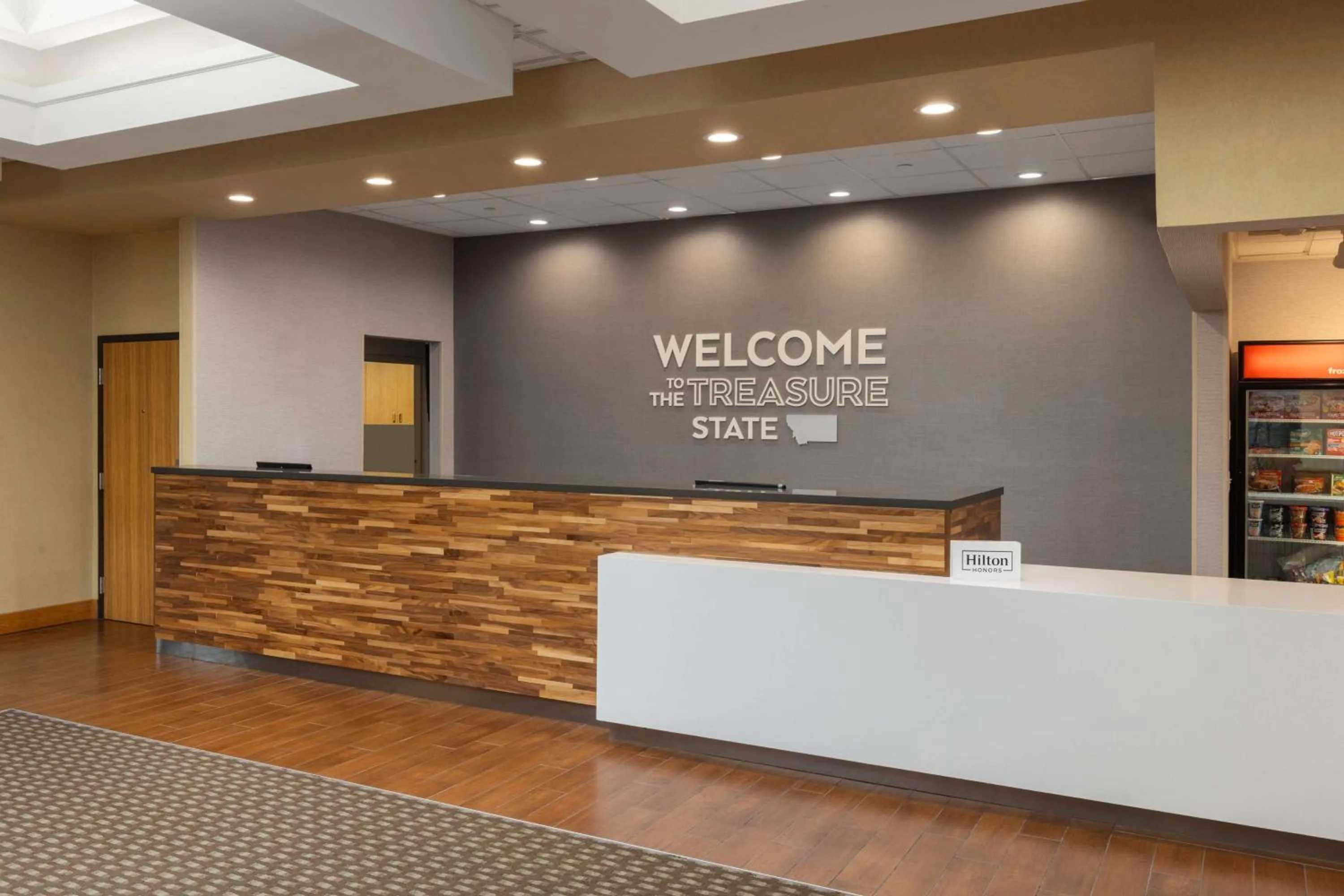 Lobby or reception in Hampton Inn Kalispell