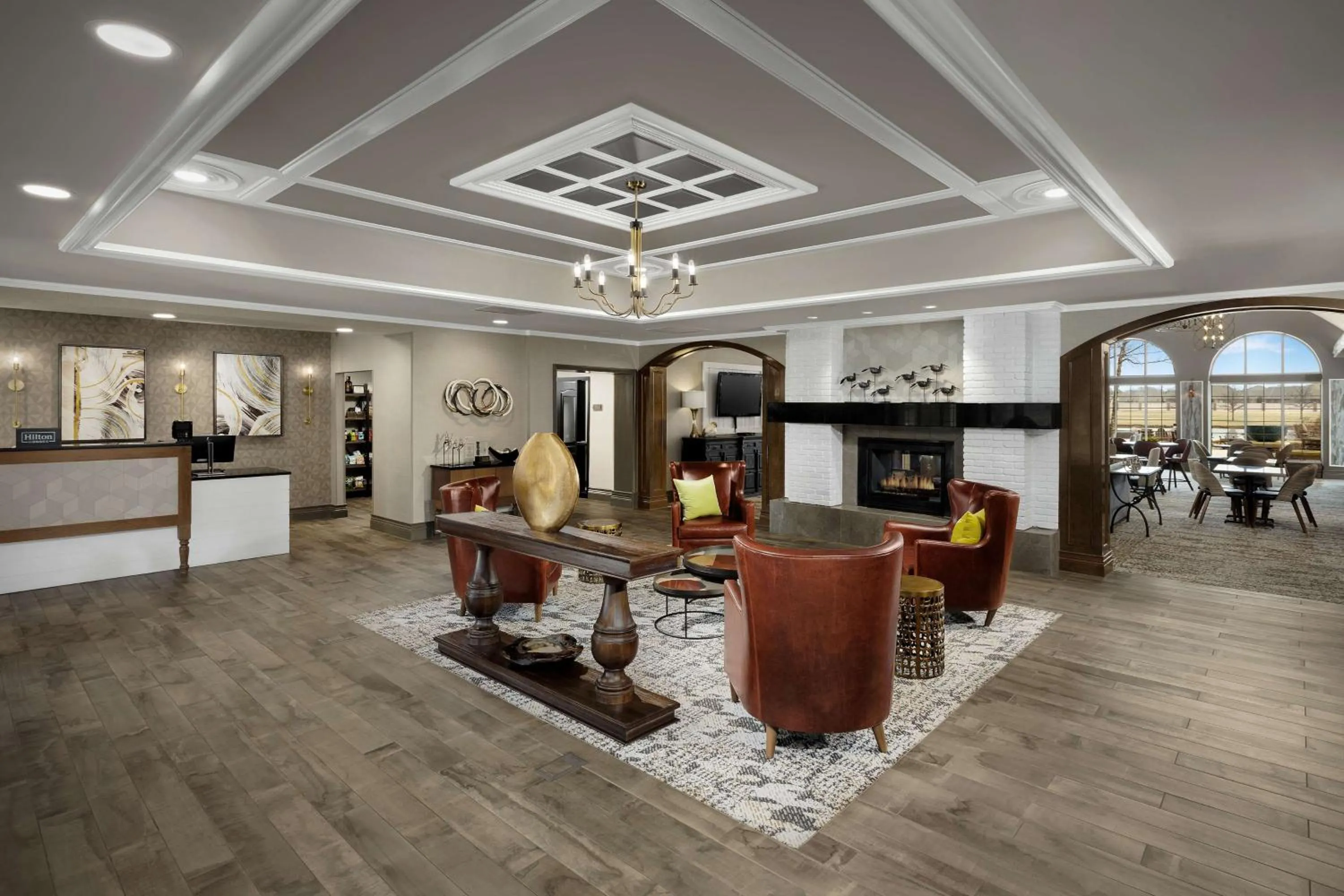 Lobby or reception in Homewood Suites by Hilton at The Waterfront