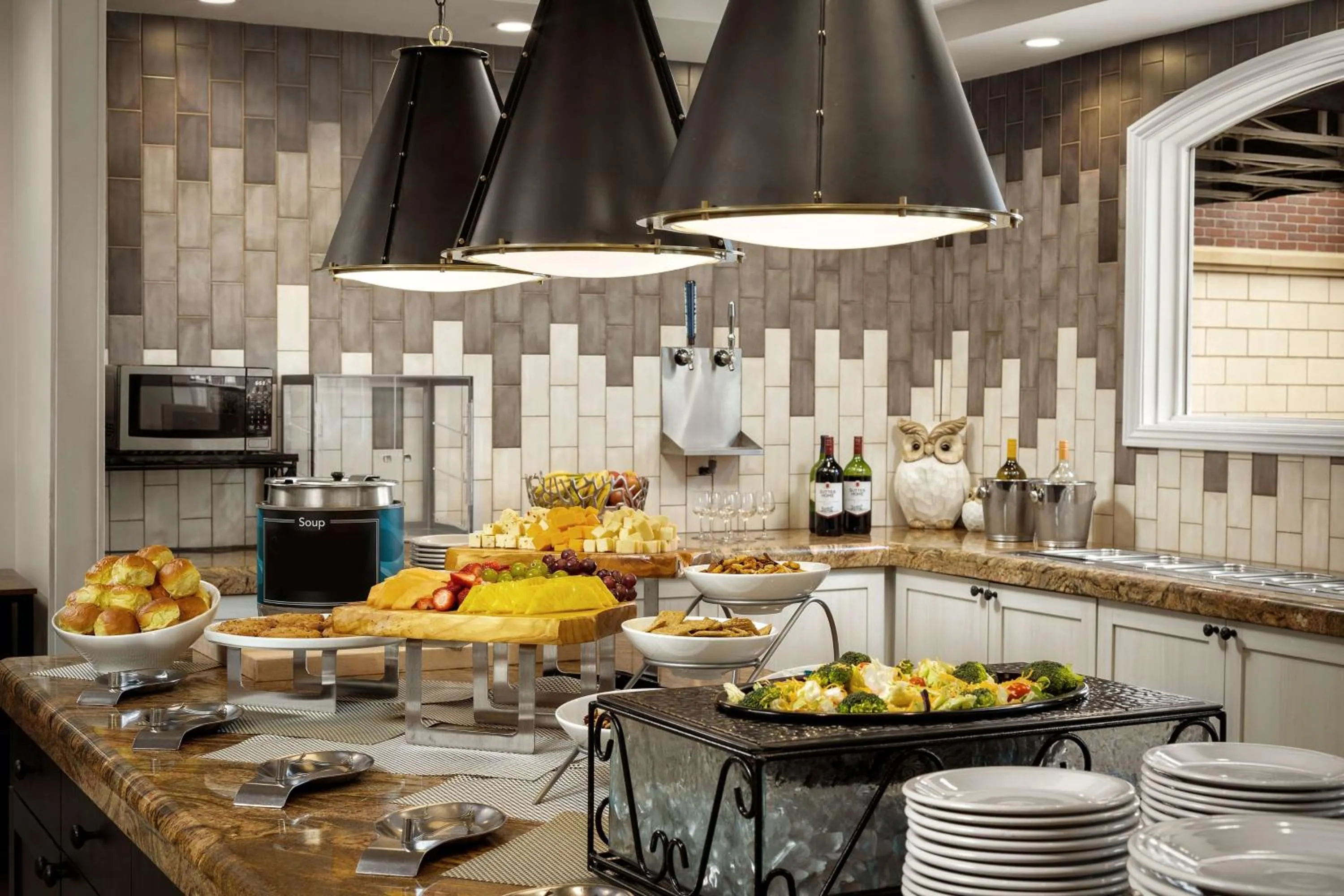 Breakfast in Homewood Suites by Hilton at The Waterfront