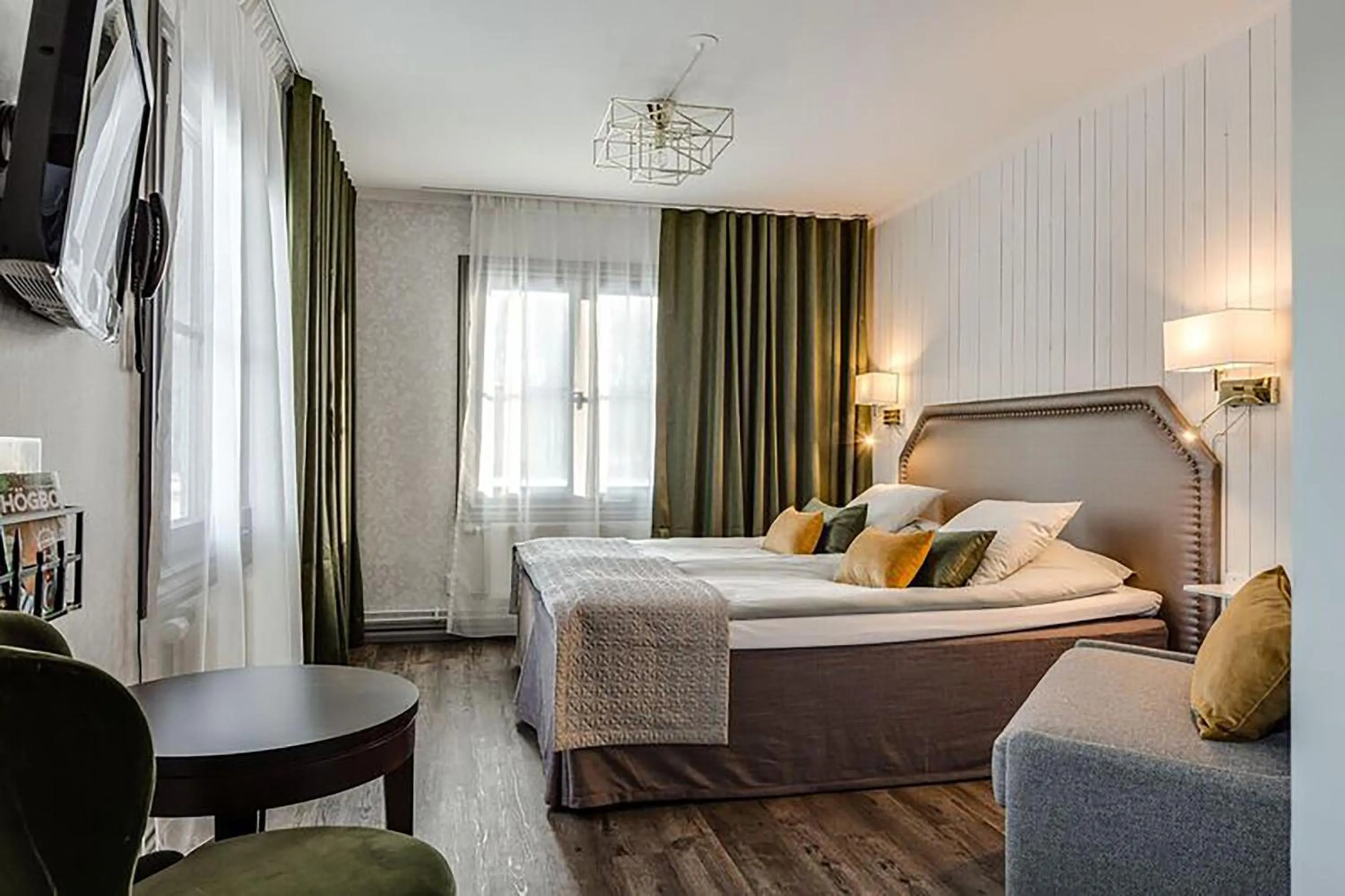 Bed in Högbo Brukshotell & Spa