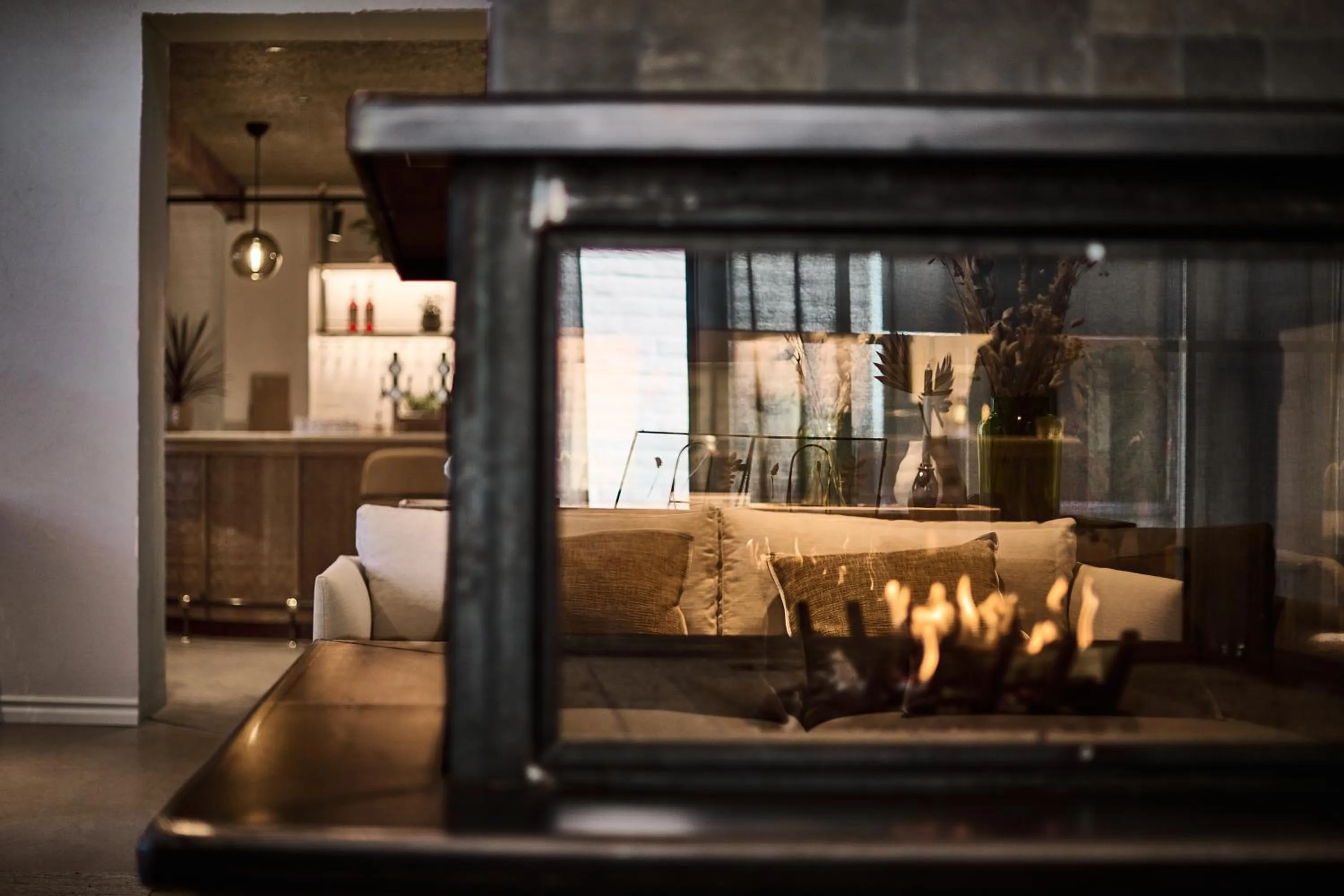 Lounge or bar, Bed in Högbo Brukshotell & Spa