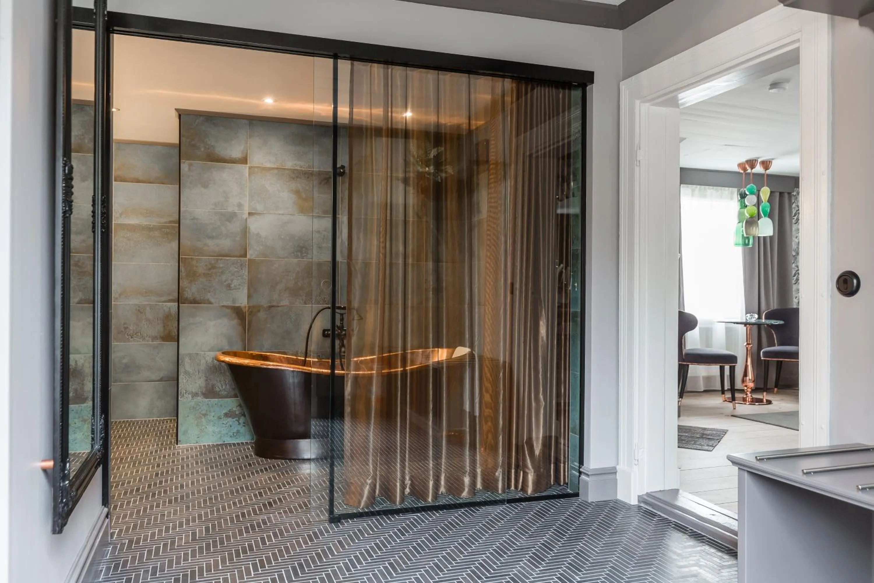 Bathroom in Högbo Brukshotell & Spa