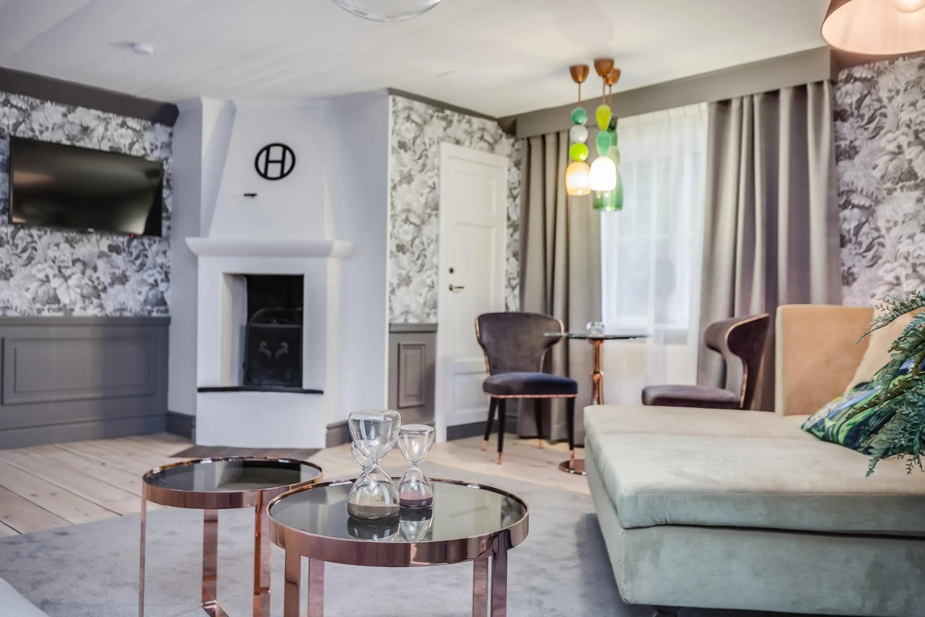 Living room in Högbo Brukshotell & Spa