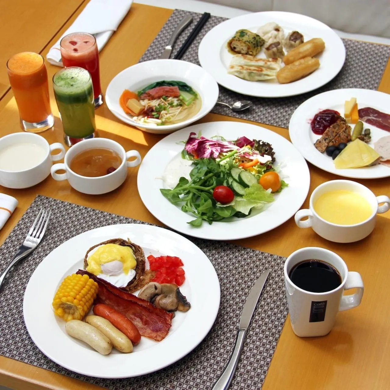 Breakfast in Renaissance Beijing Capital Hotel