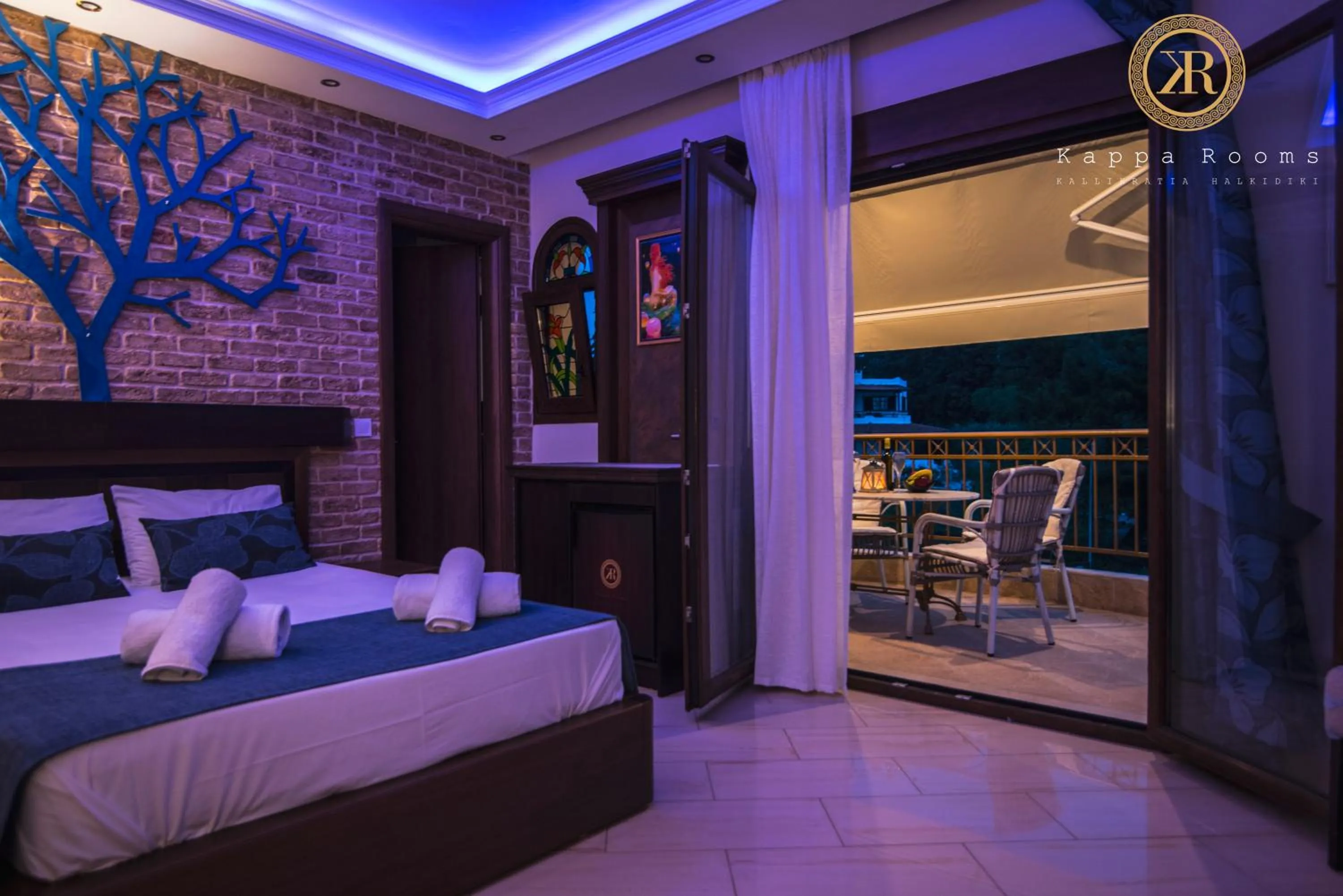 Balcony/Terrace in Kappa Rooms