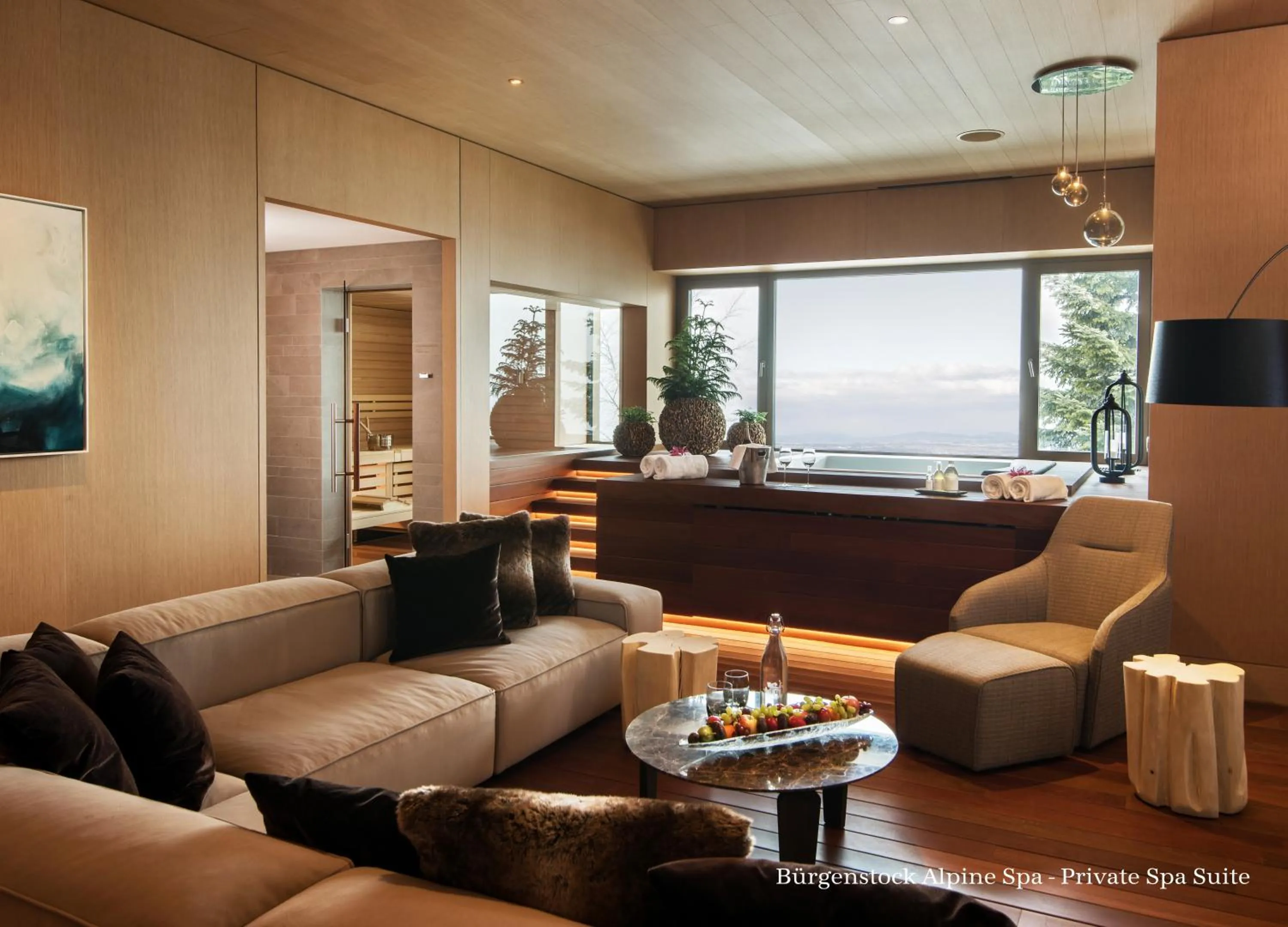 Spa and wellness centre/facilities in Bürgenstock Hotel & Alpine Spa