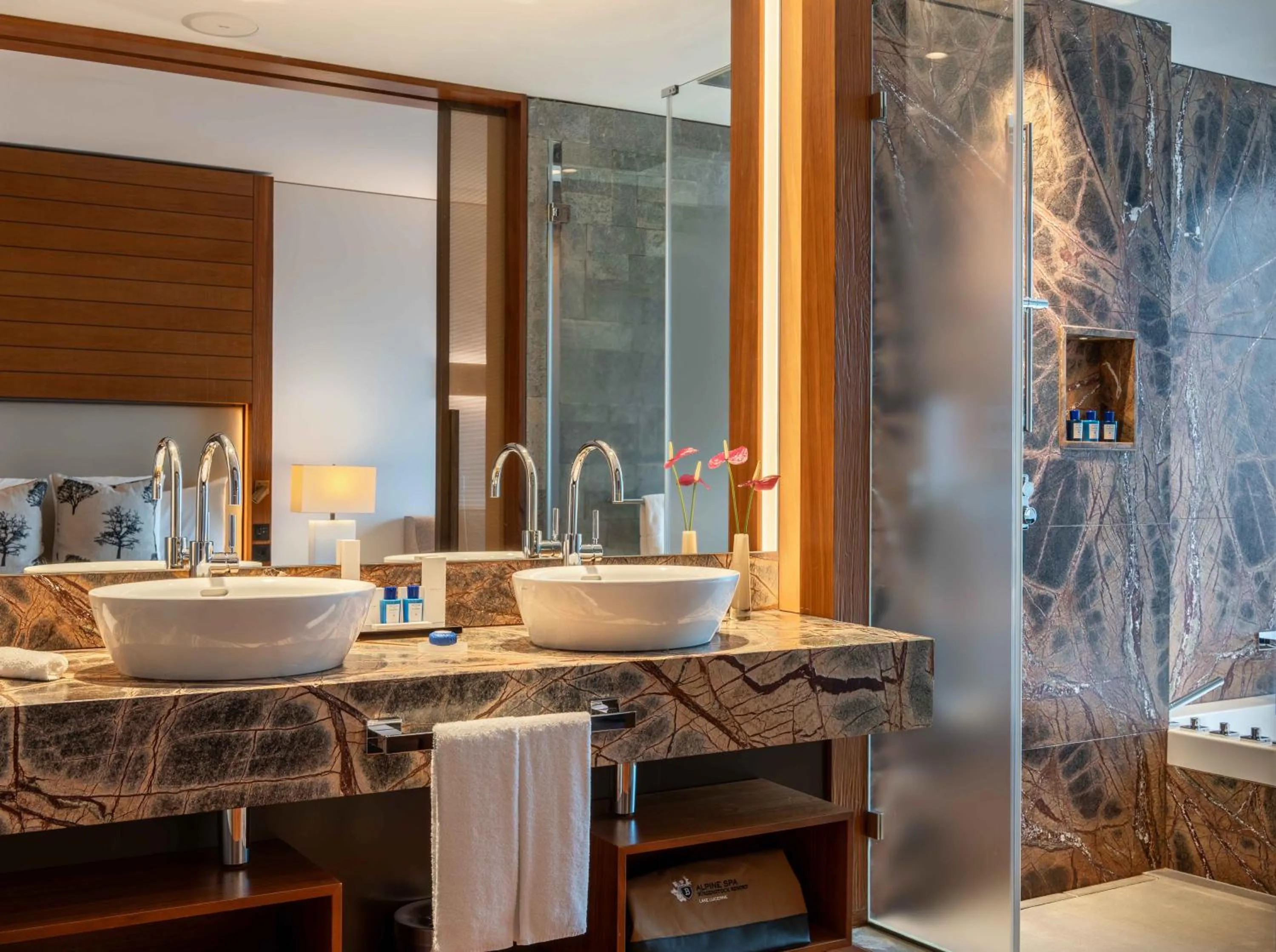 Bathroom in Bürgenstock Hotel & Alpine Spa