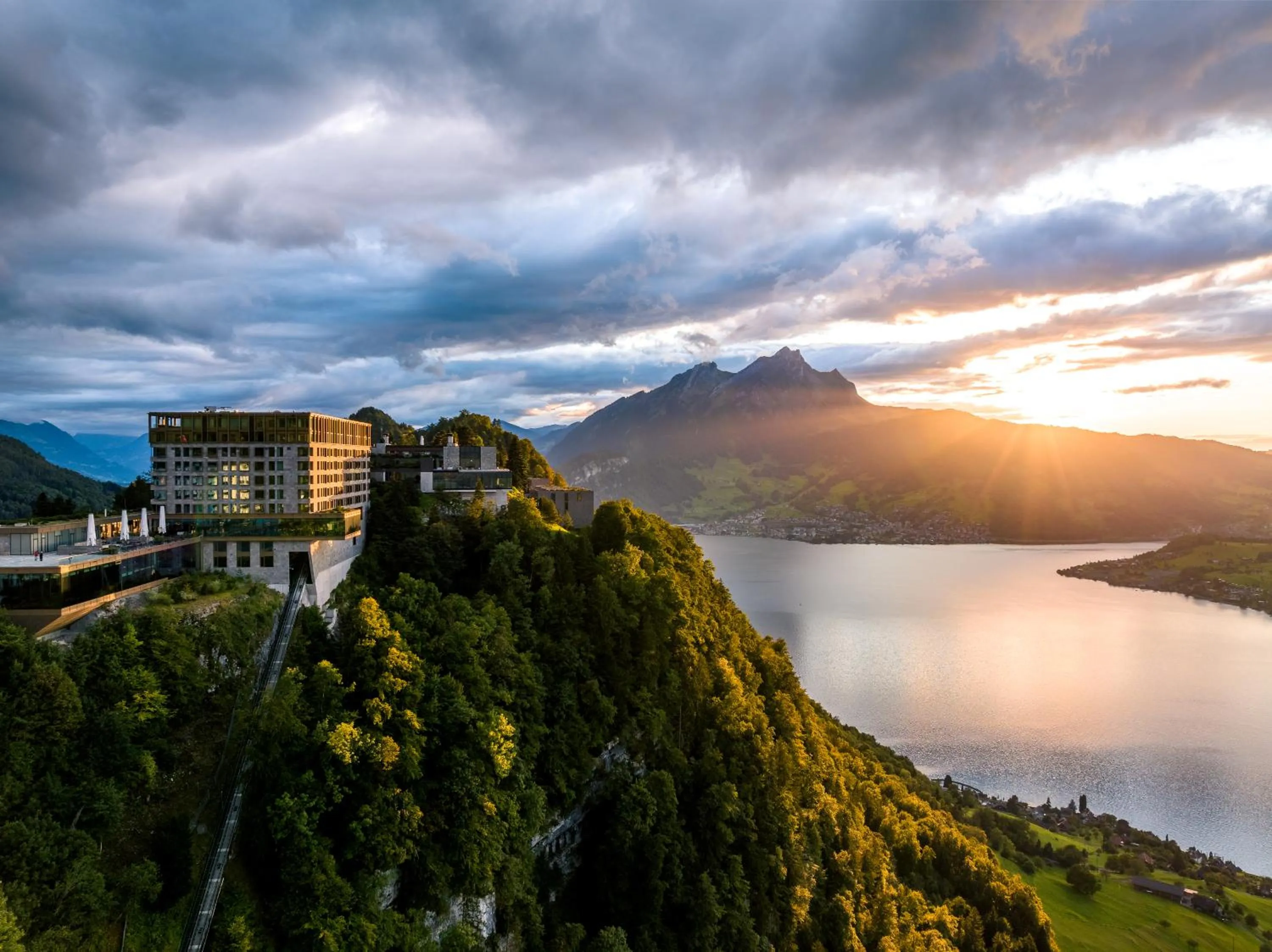 Property building in Bürgenstock Hotel & Alpine Spa