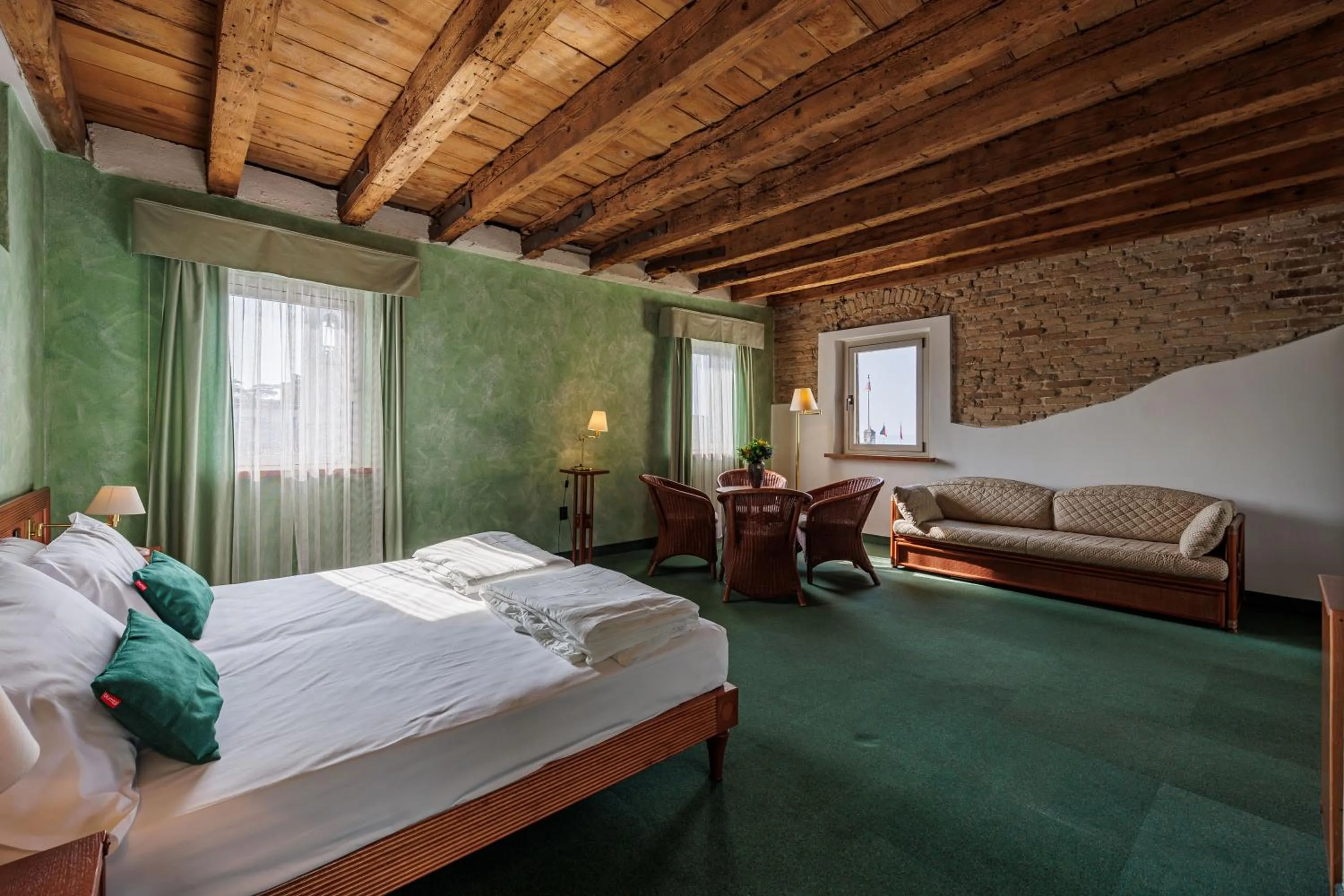 Bed in Hotel alla Grotta