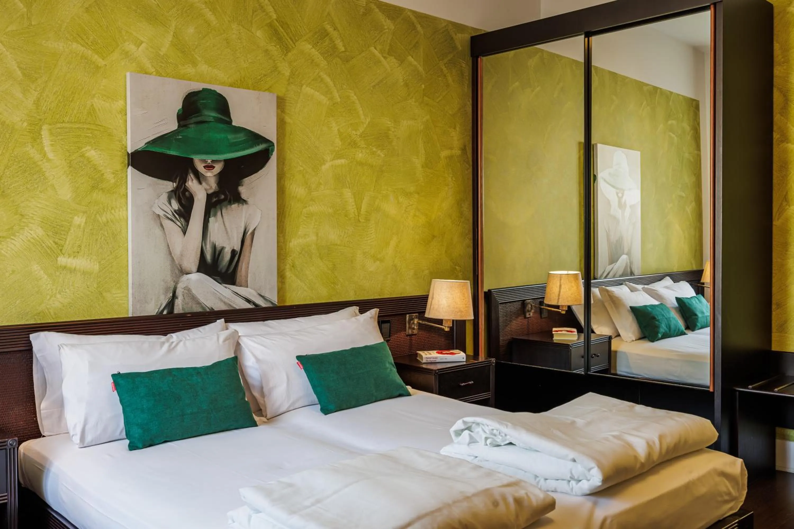 Bed in Hotel alla Grotta