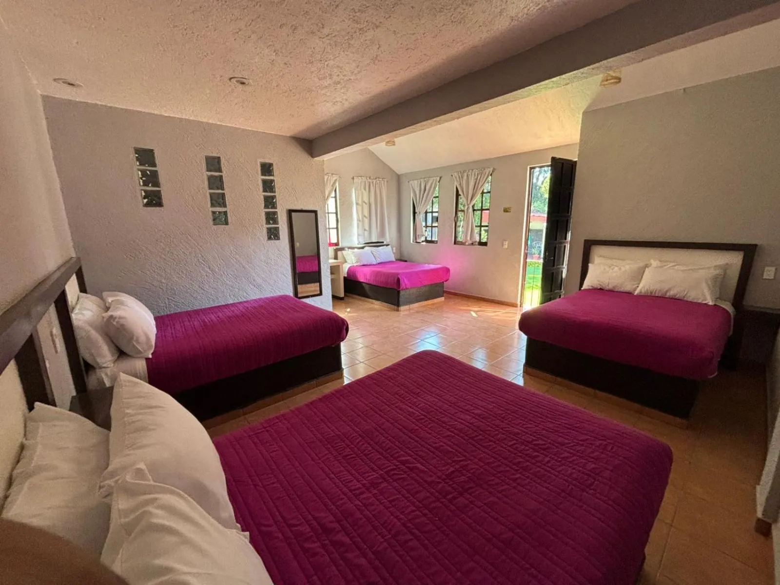 Bed in Hotel Real Campestre Tepetoci