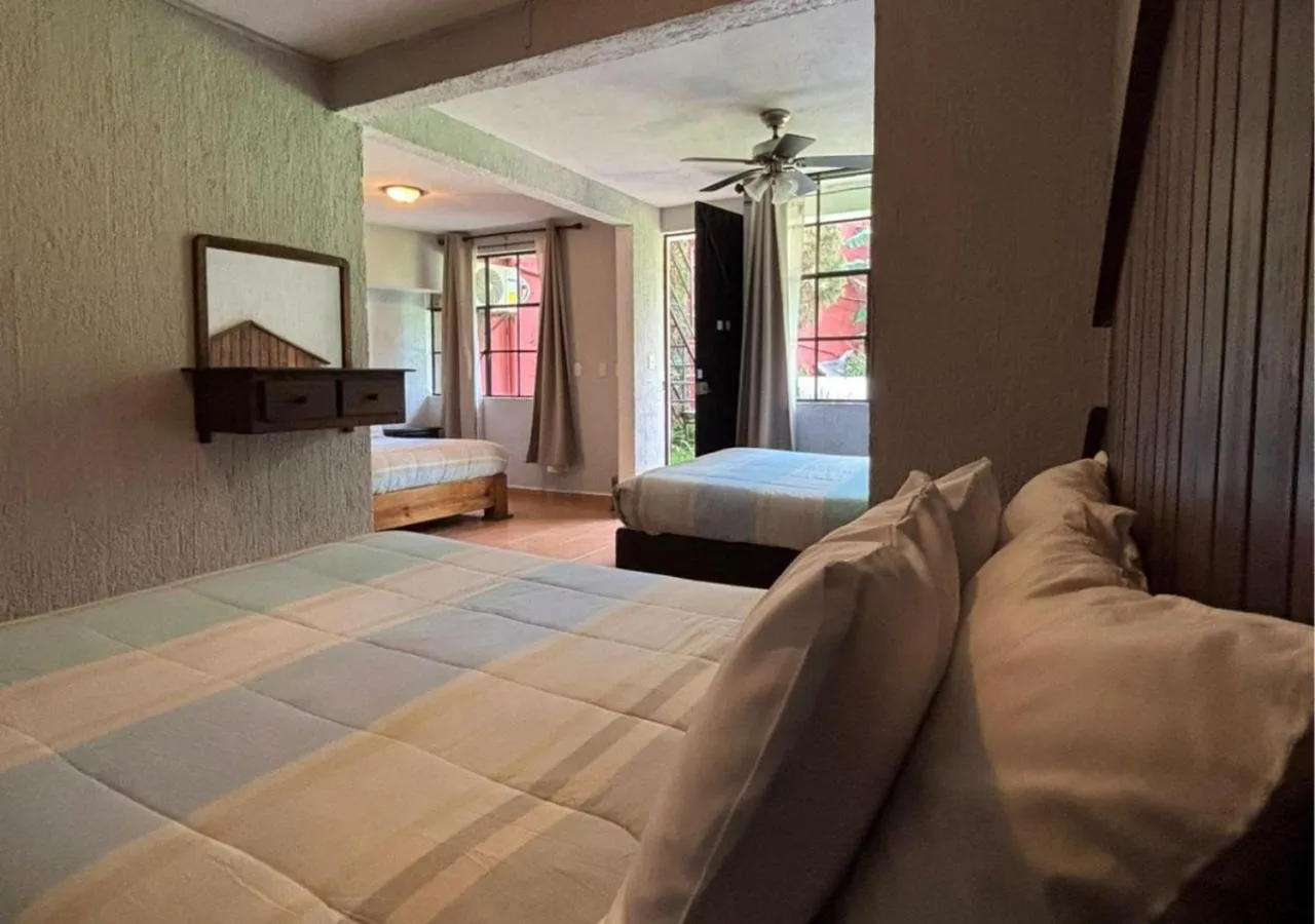 Bed in Hotel Real Campestre Tepetoci