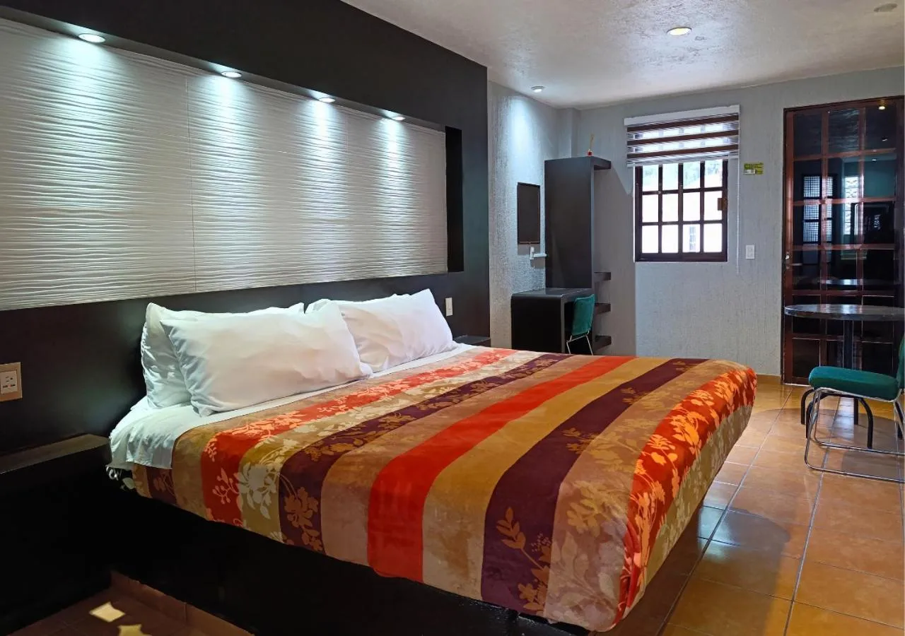 Bed in Hotel Real Campestre Tepetoci