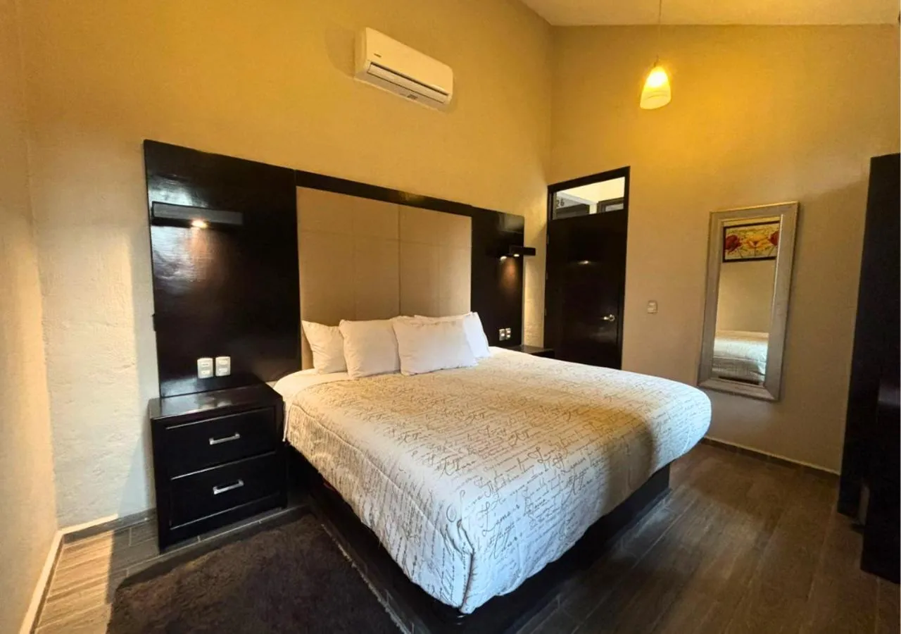 Bed in Hotel Real Campestre Tepetoci