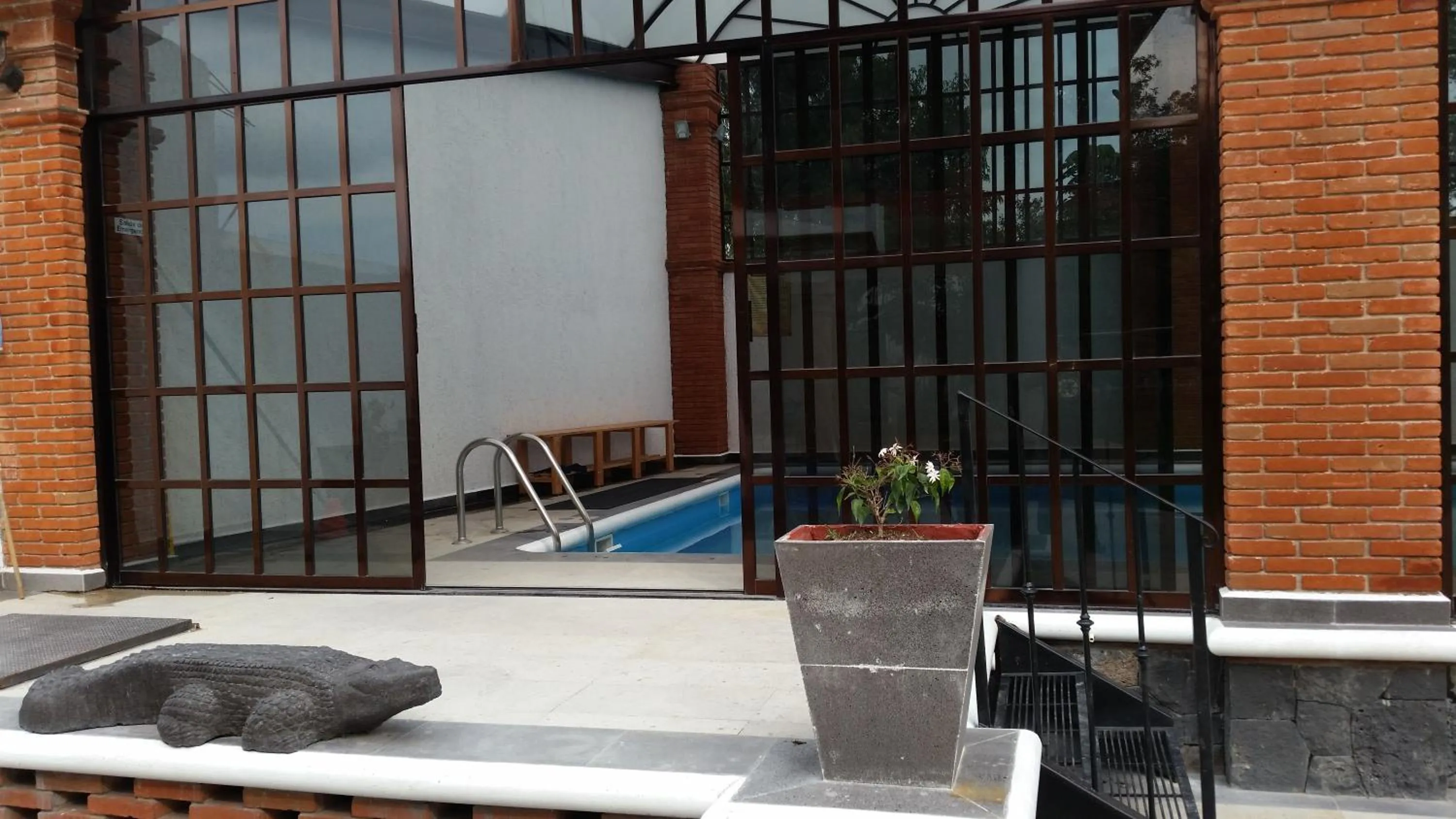 Swimming pool in Hotel Real Campestre Tepetoci