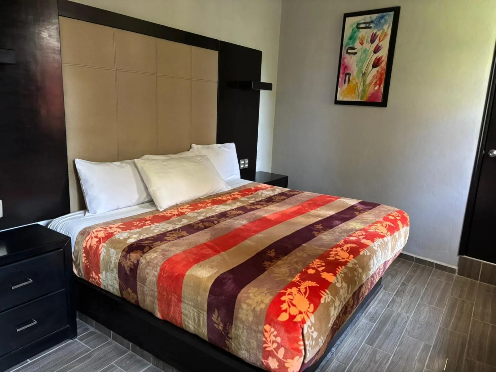 Bed in Hotel Real Campestre Tepetoci