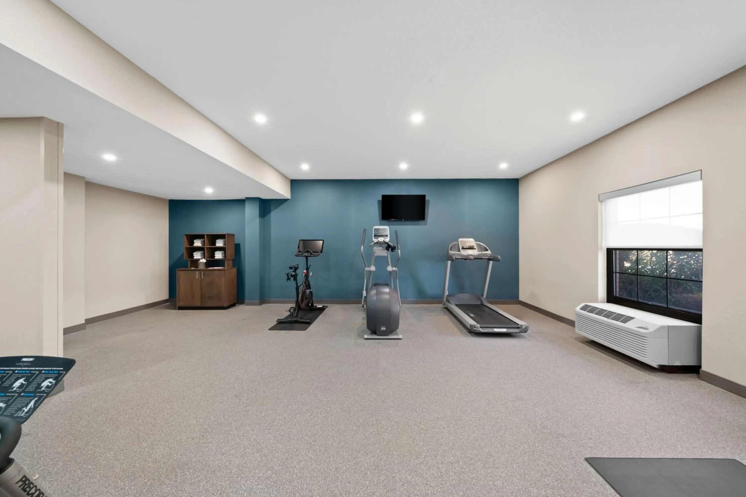 Fitness centre/facilities in Hampton Inn Franklin