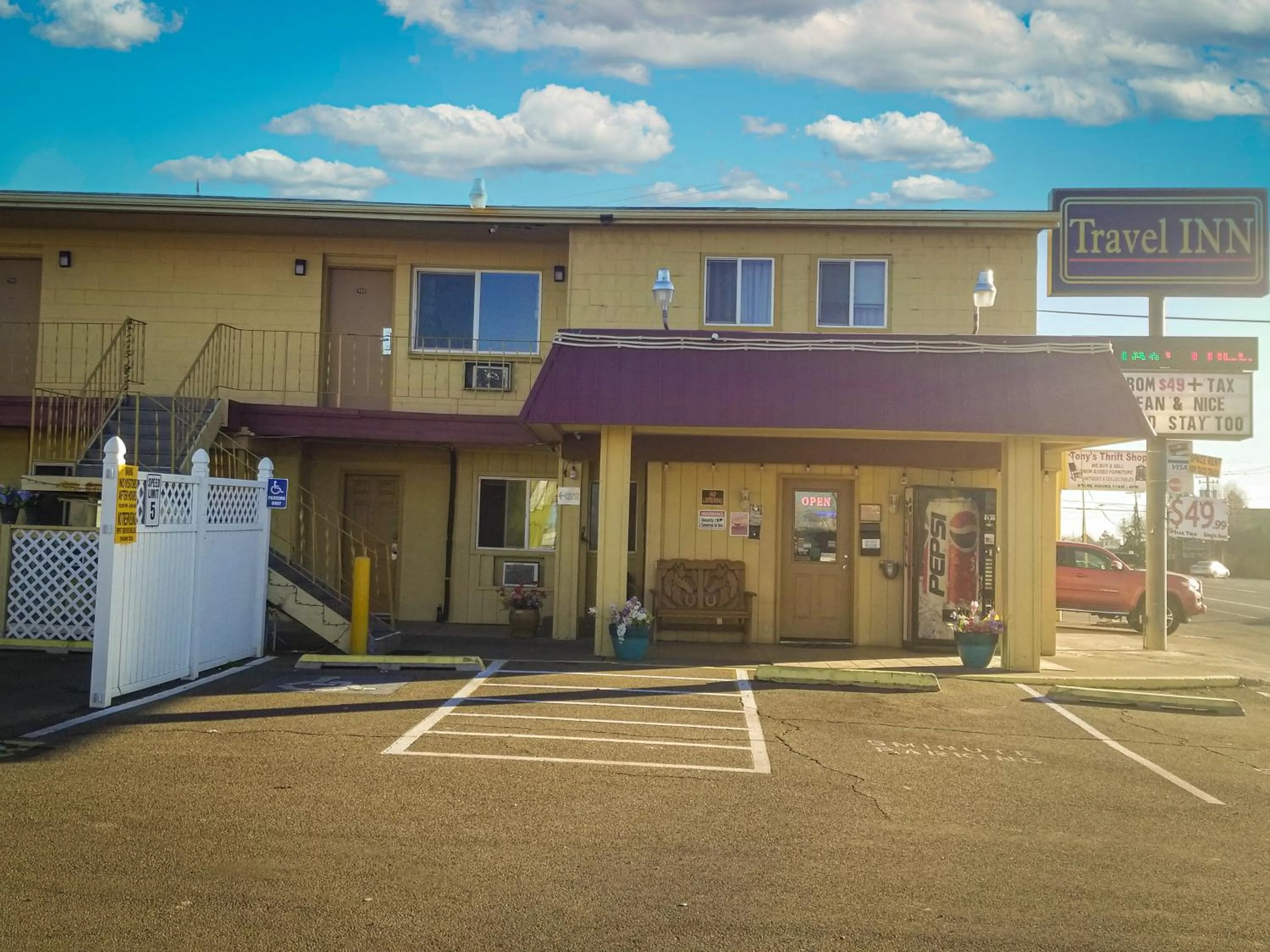 Property building in Travel Inn