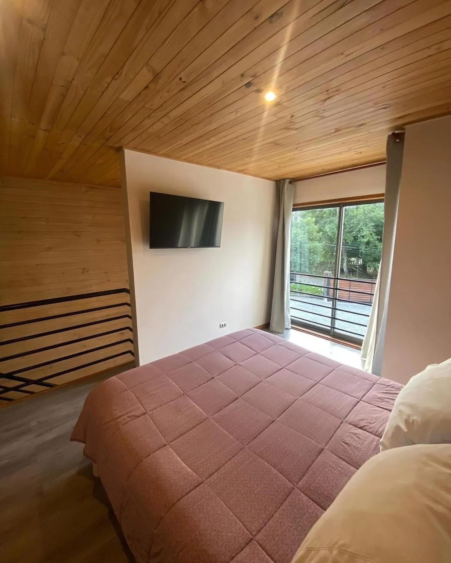 TV and multimedia, Bed in Loft Pucon