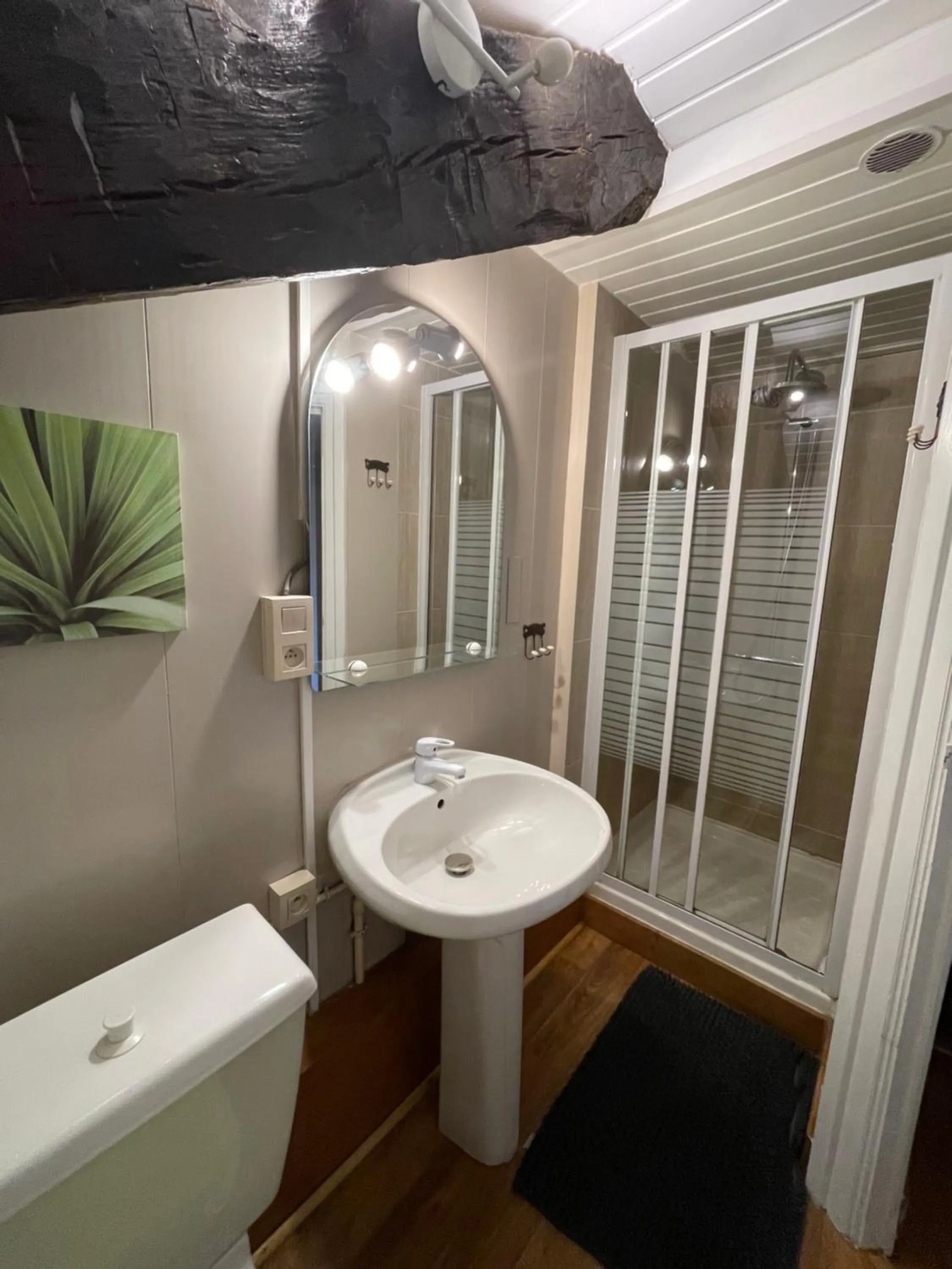 Shower in Gîte la Semois à Mouzaive Vresse sur Semois