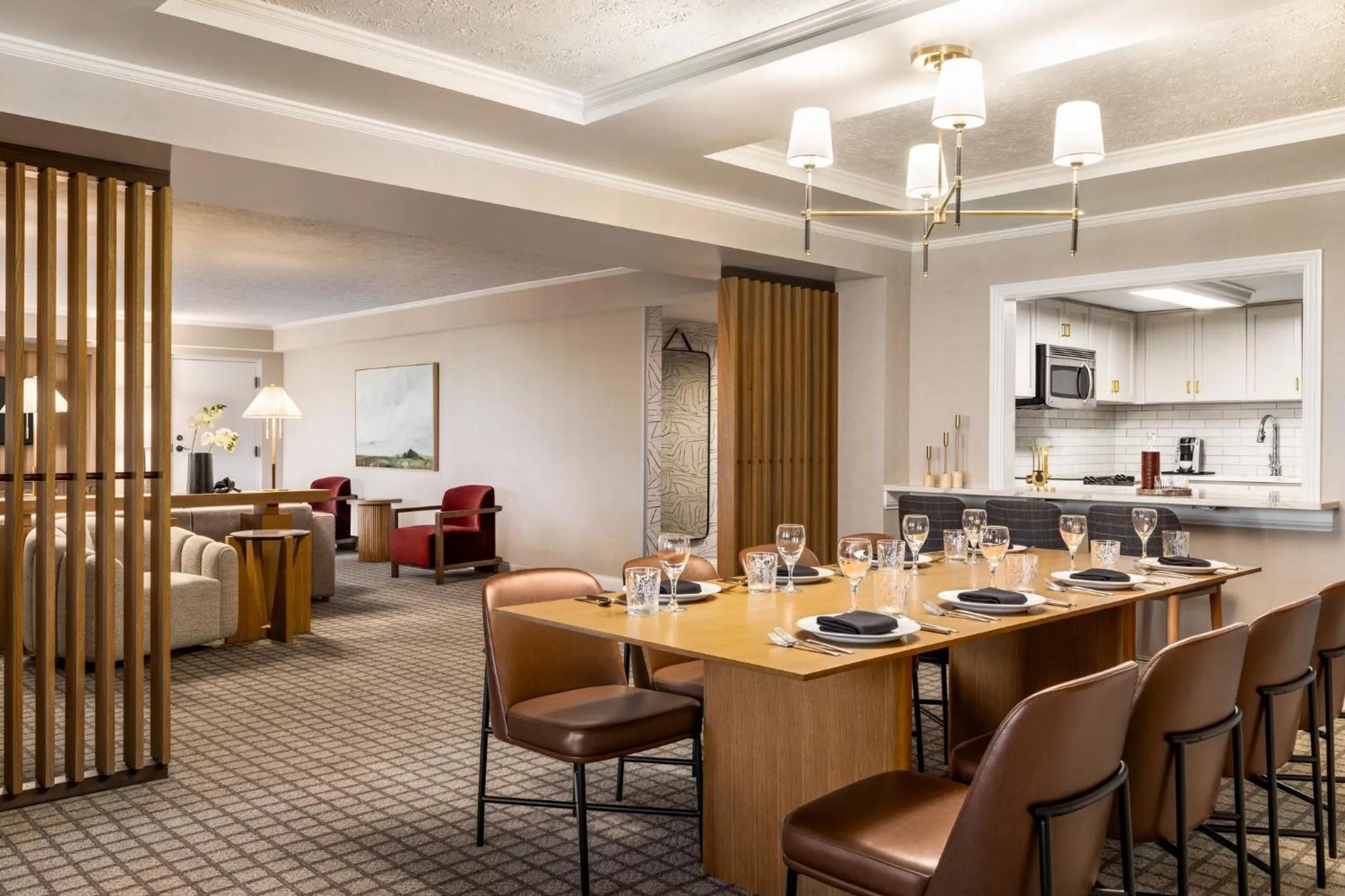 Photo of the whole room in Crowne Plaza Louisville Airport Expo Ctr by IHG