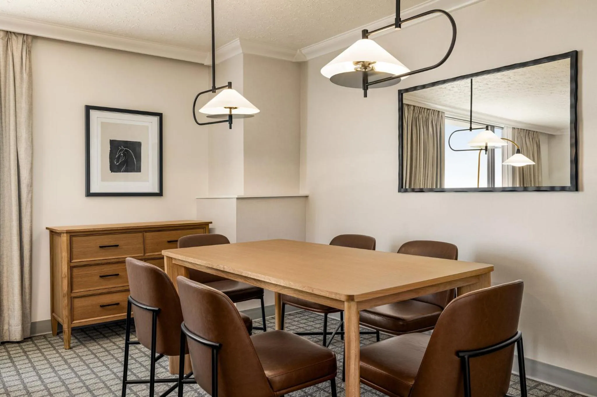 Photo of the whole room in Crowne Plaza Louisville Airport Expo Ctr by IHG