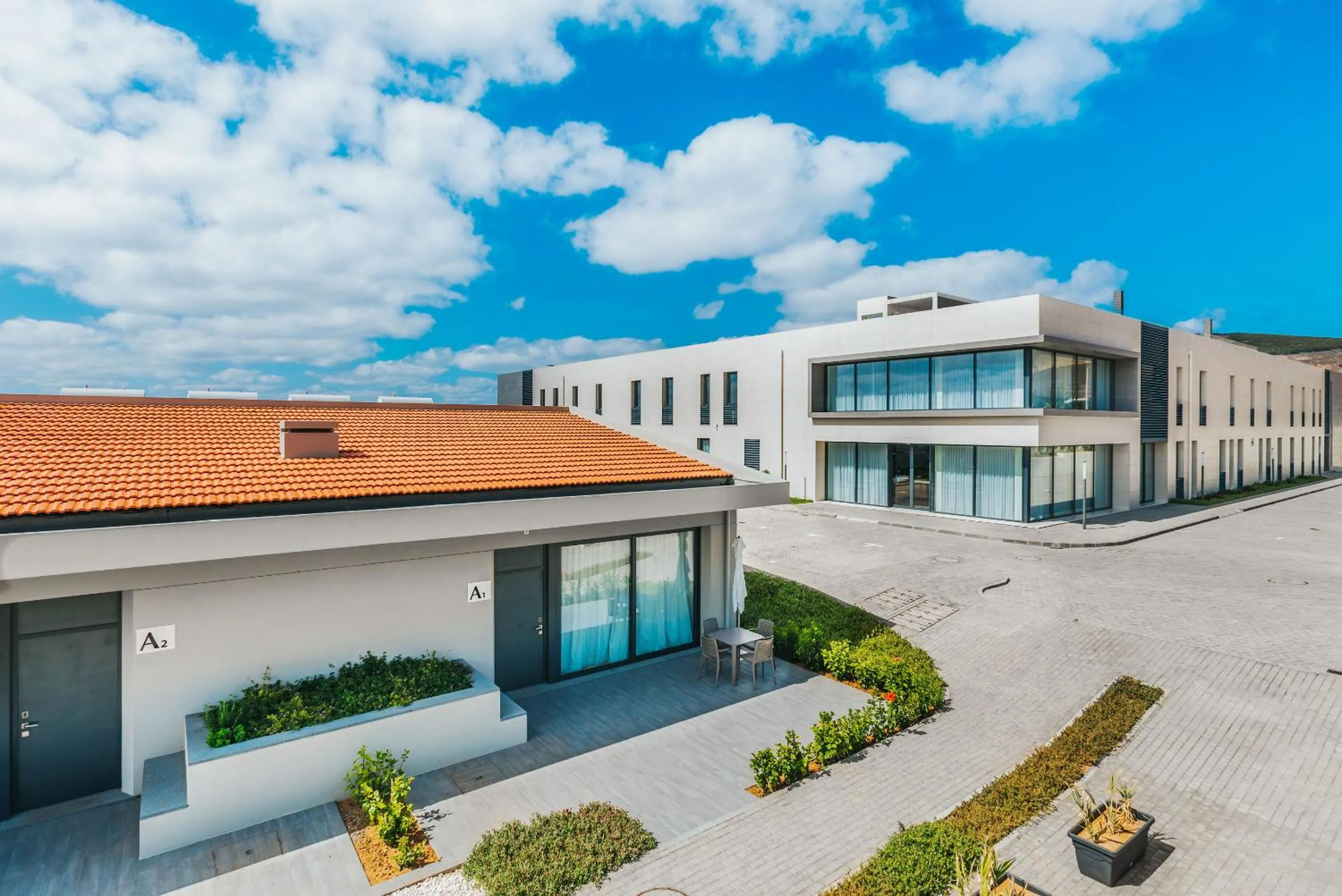 Facade/entrance in Vila Baleira Village