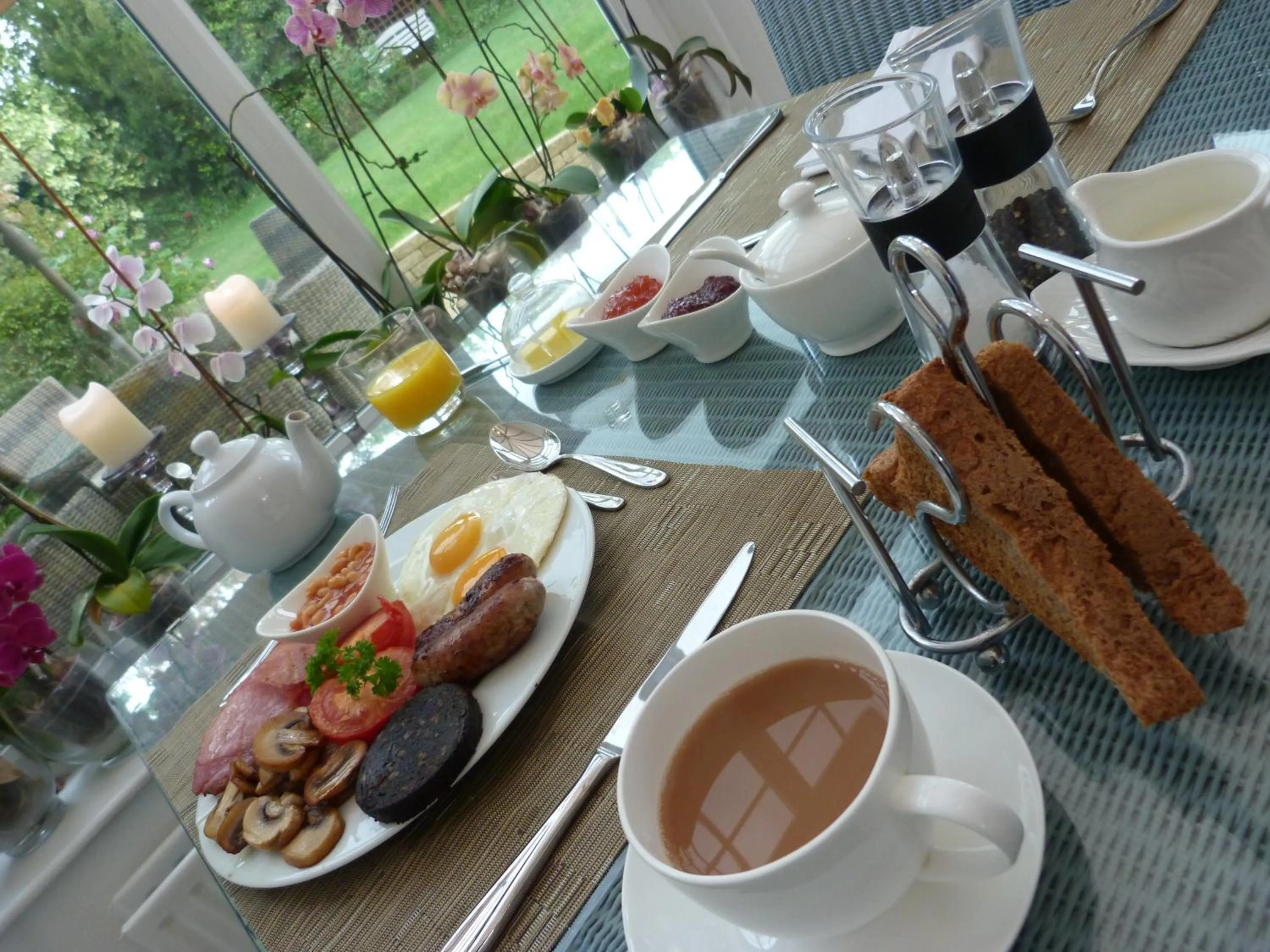 Food and drinks in The Old Rectory B&B