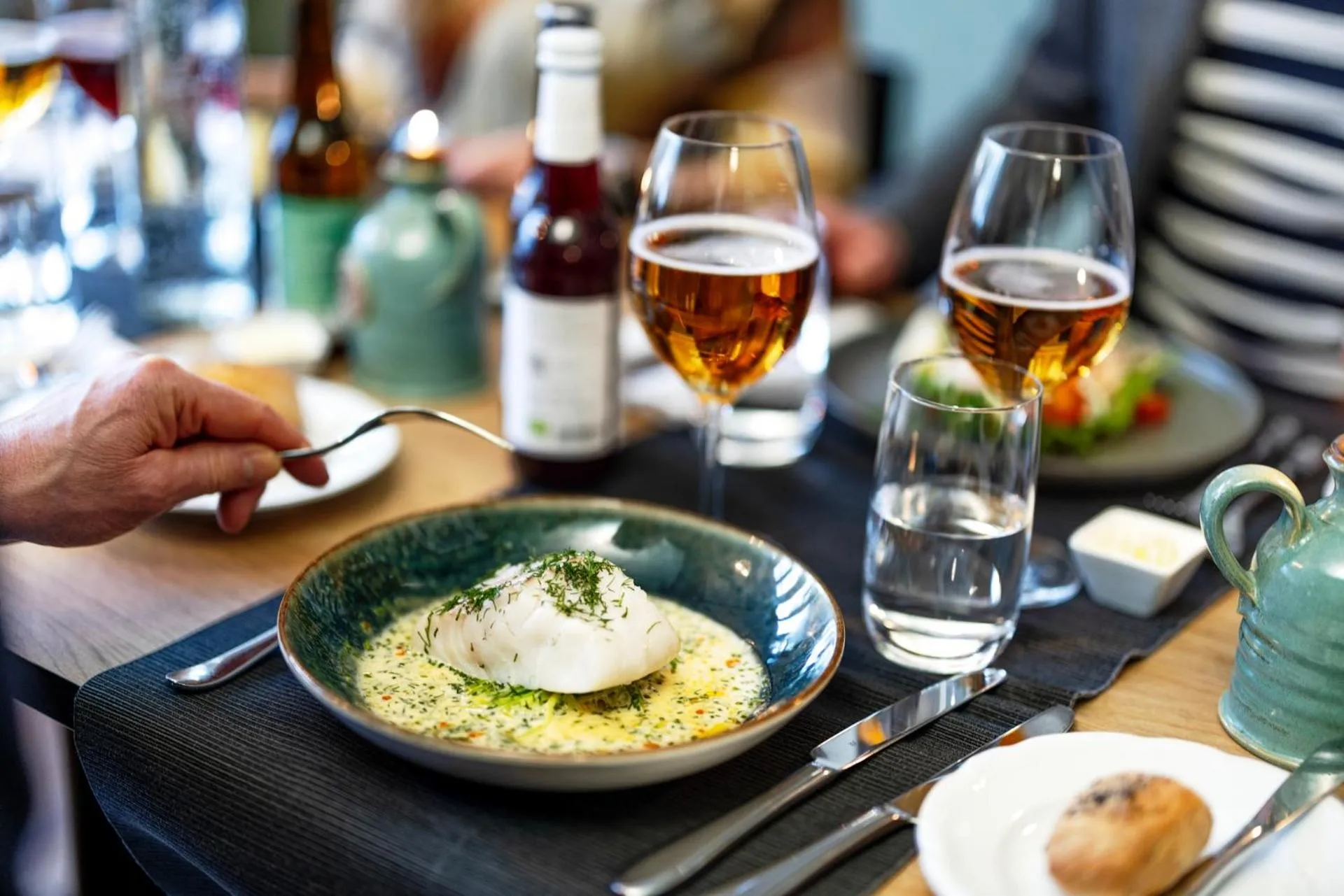 Food in Långholmen Hotell