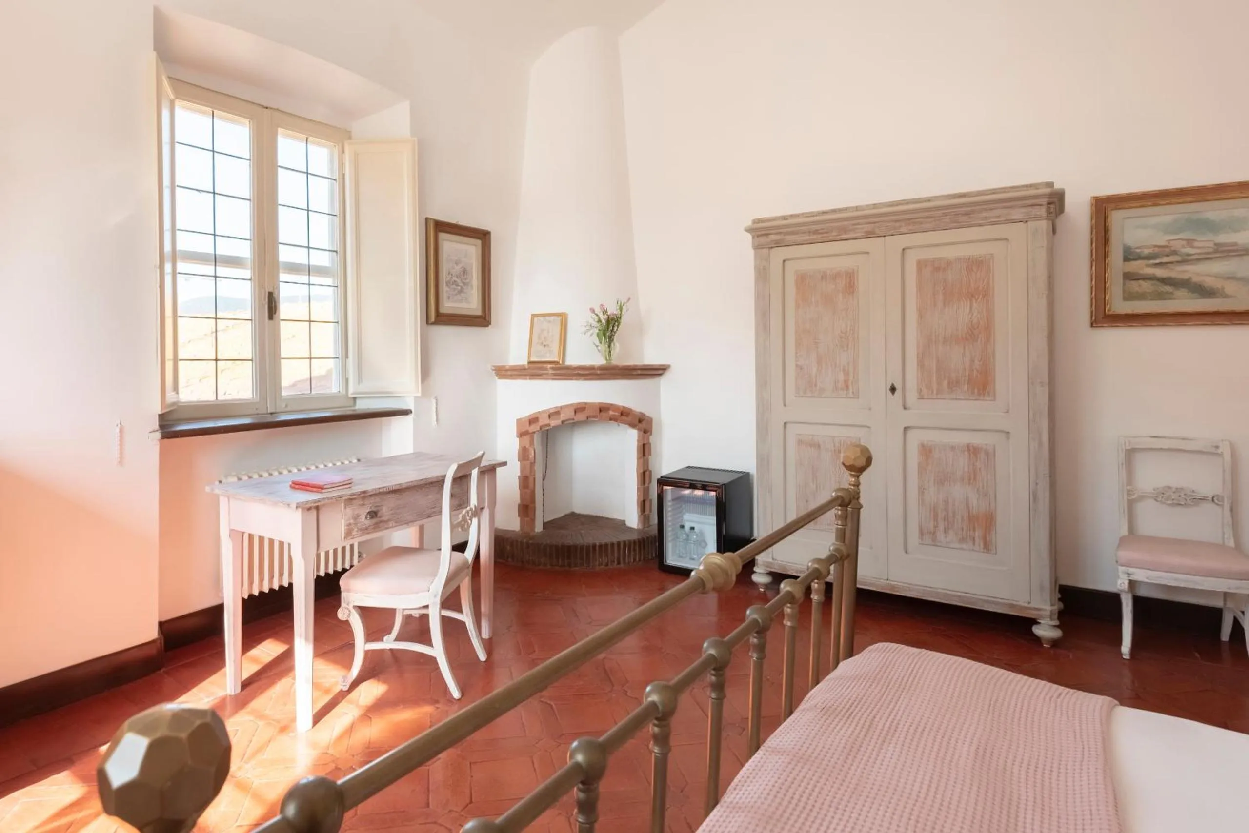 Seating area in Fattoria Pian Di Rocca