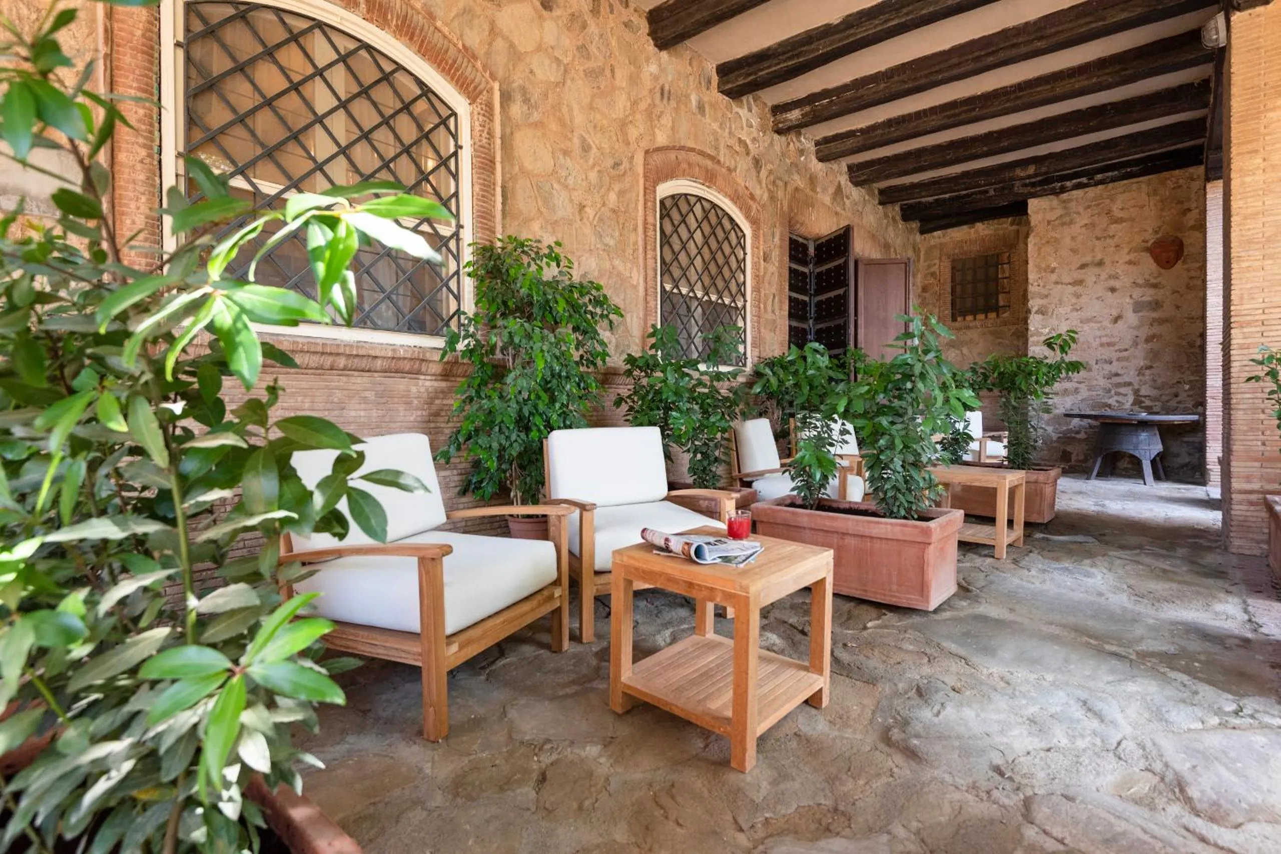 Patio in Fattoria Pian Di Rocca
