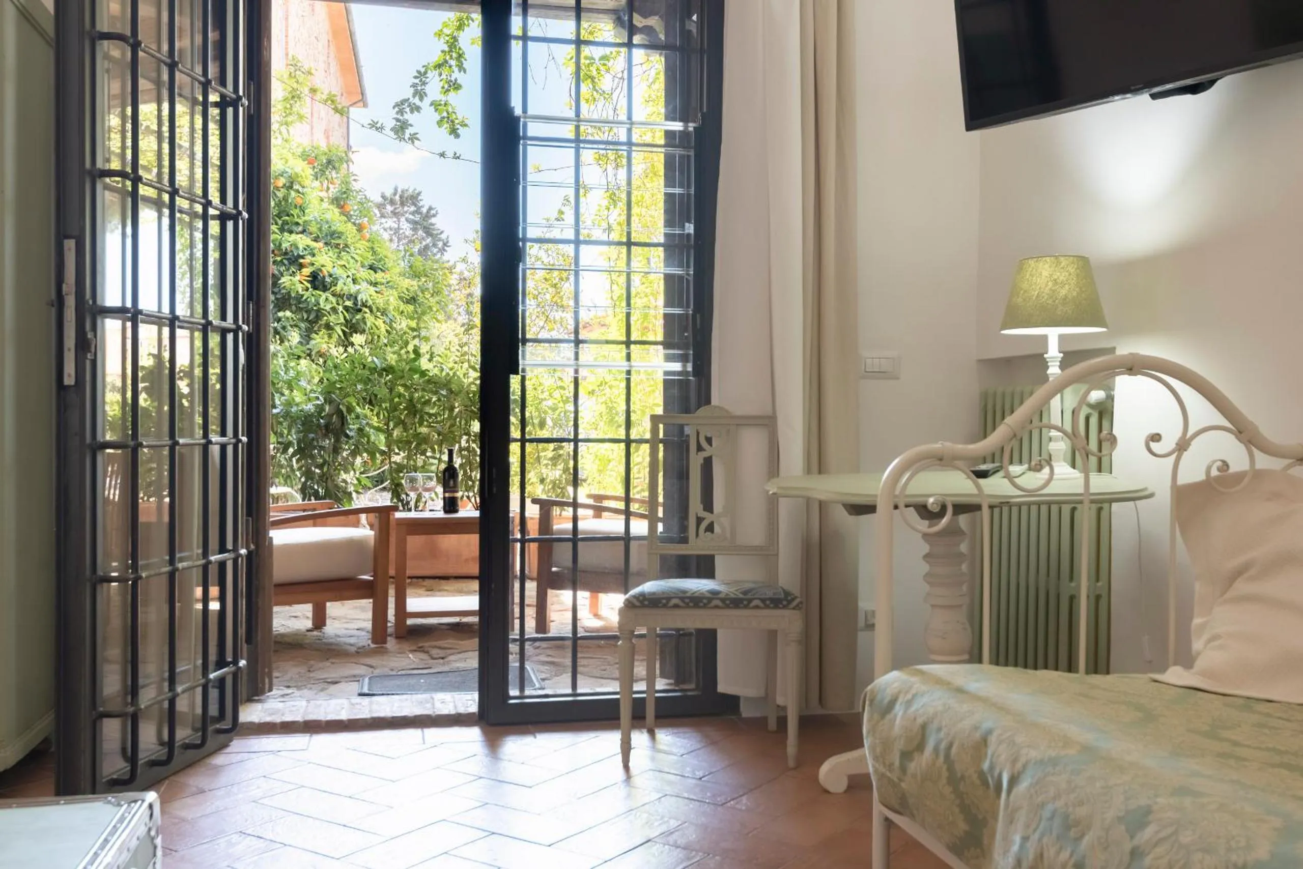 Living room, Bed in Fattoria Pian Di Rocca
