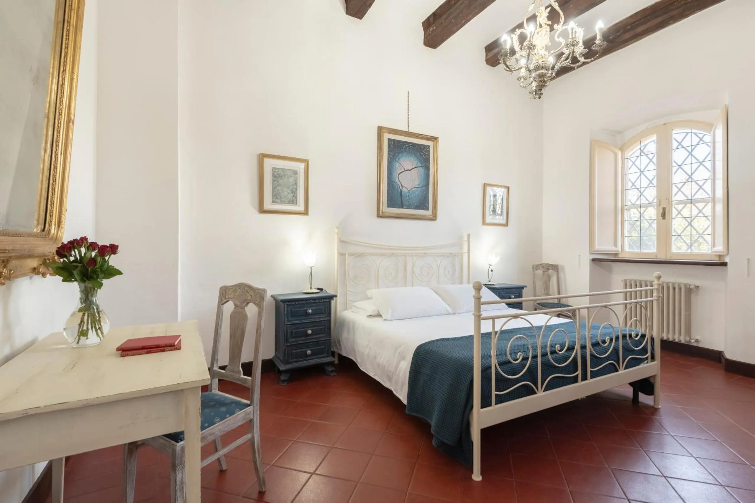 Photo of the whole room, Bed in Fattoria Pian Di Rocca