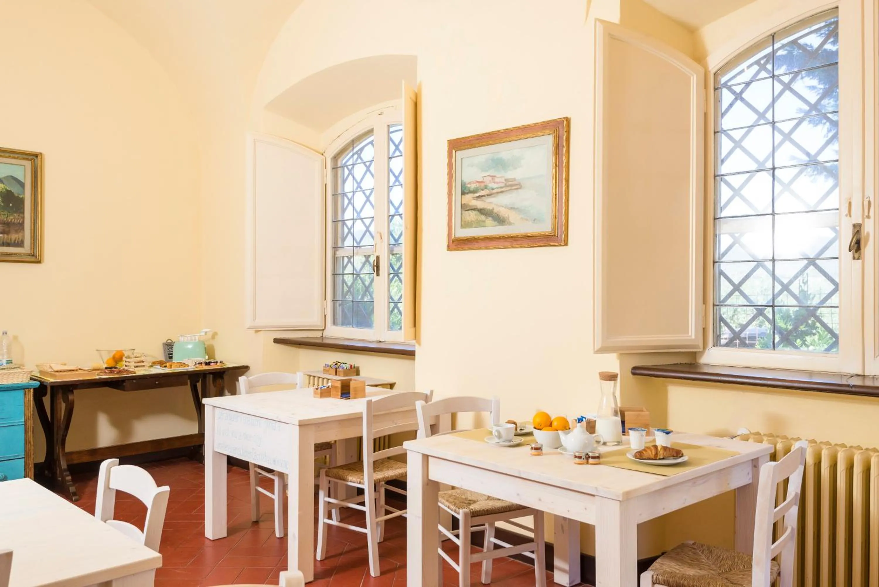 Dining area in Fattoria Pian Di Rocca