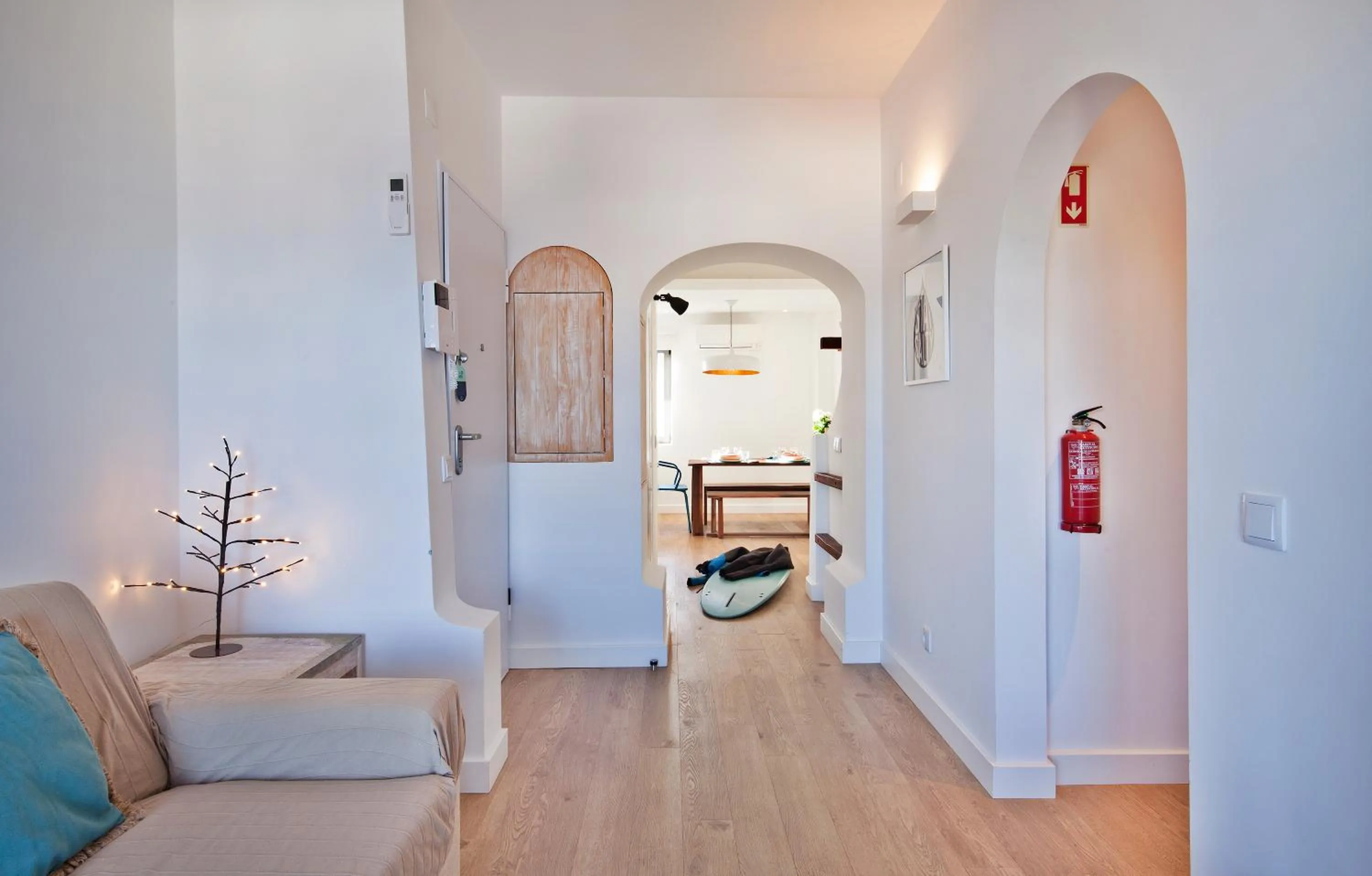 Living room in The Salty Lodge