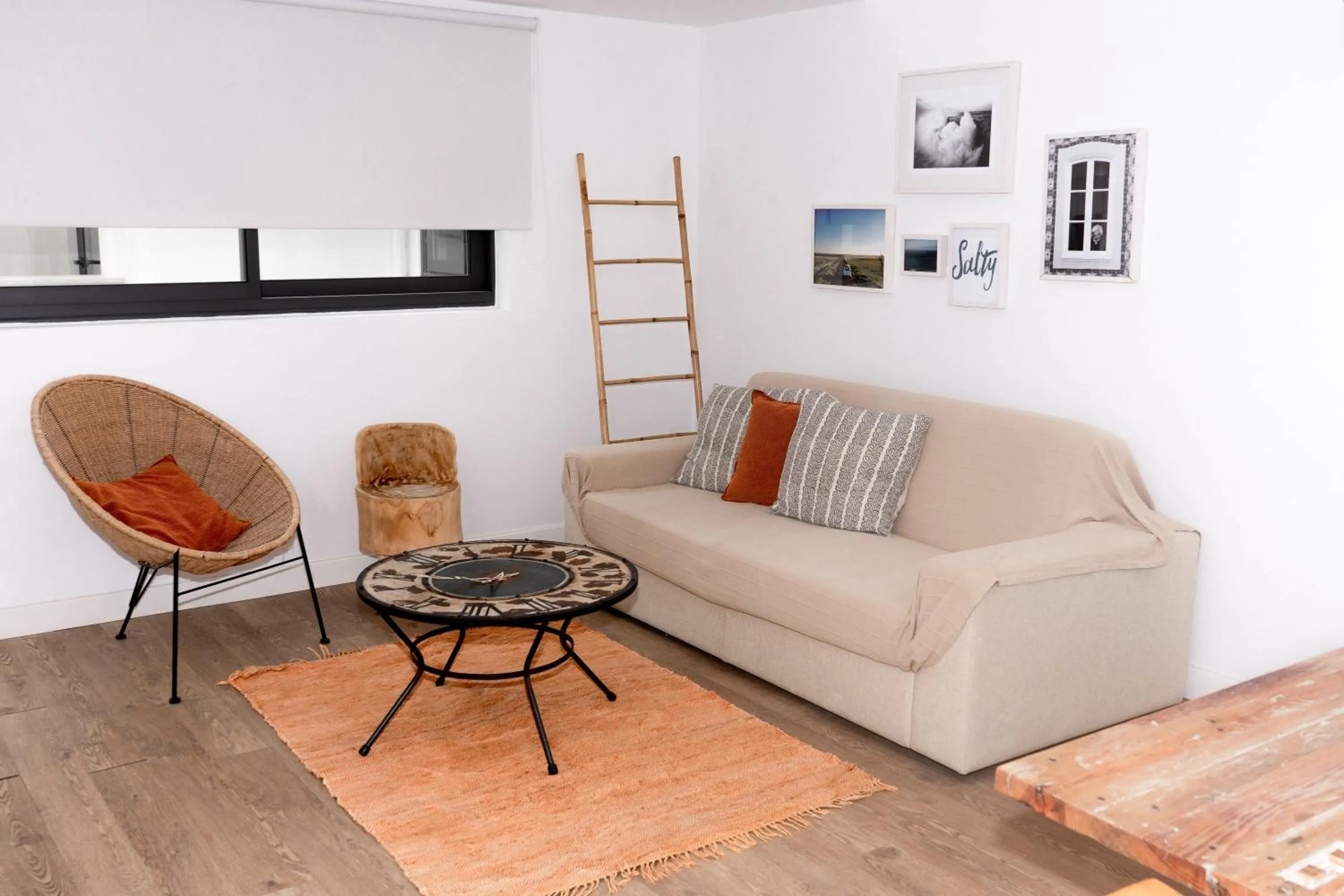 Seating area in The Salty Lodge