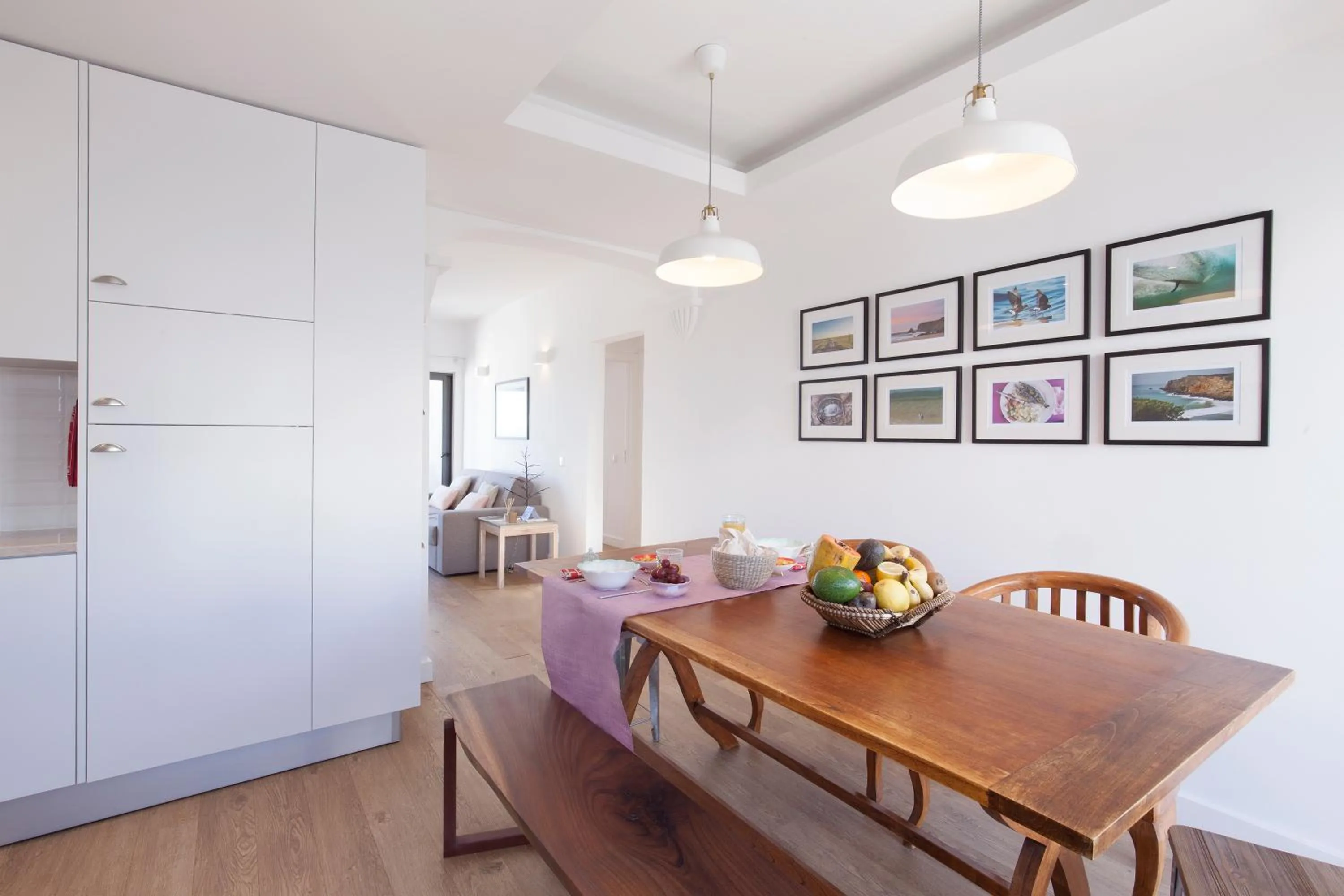 Dining area in The Salty Lodge