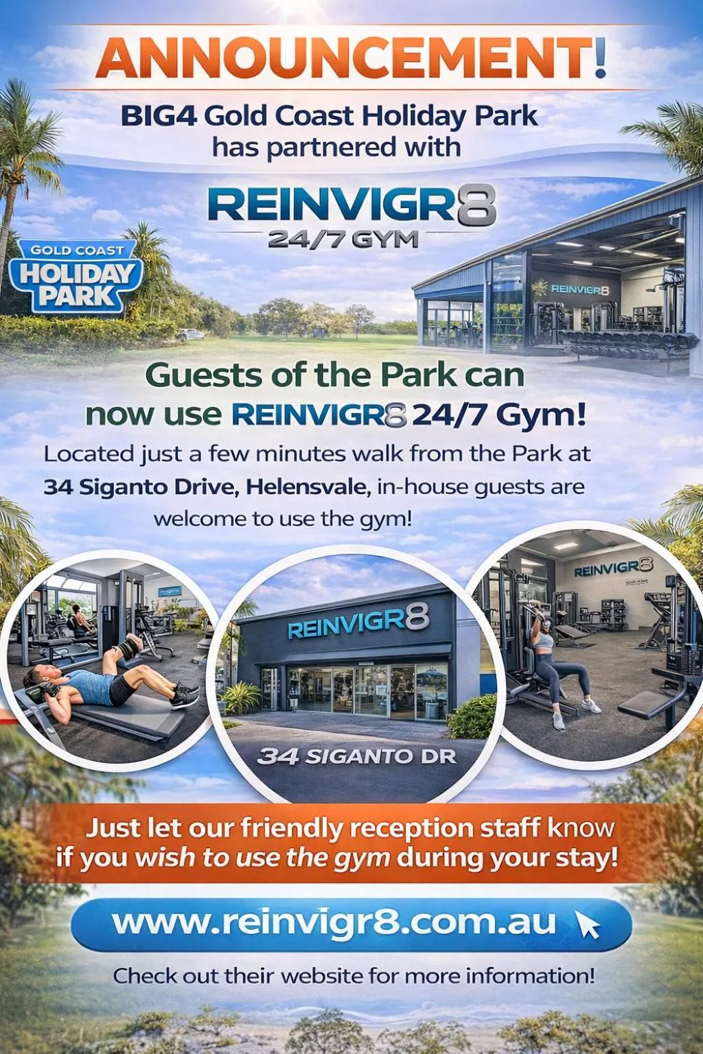 Fitness centre/facilities in BIG4 Gold Coast Holiday Park