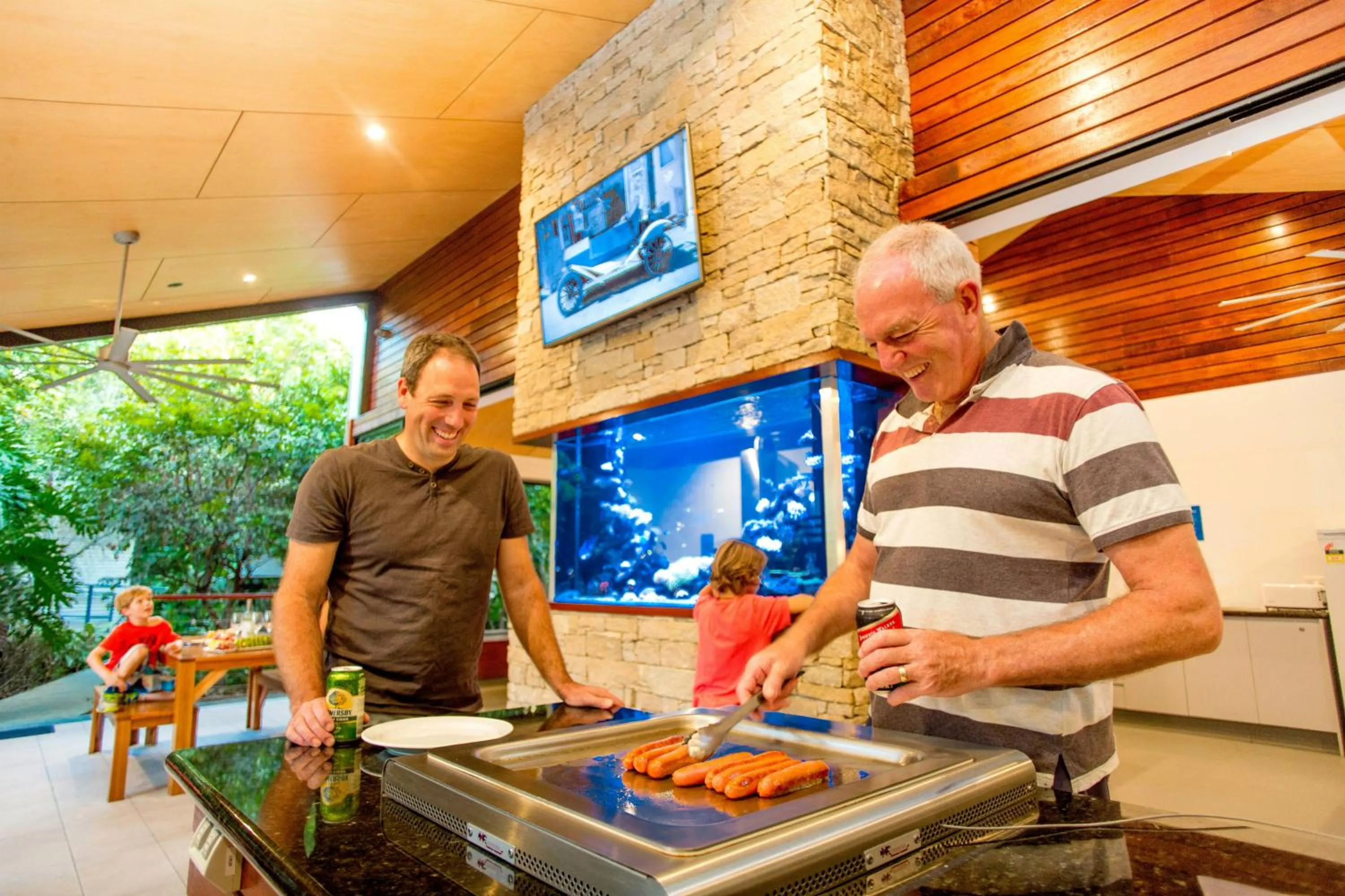 Garden in BIG4 Gold Coast Holiday Park