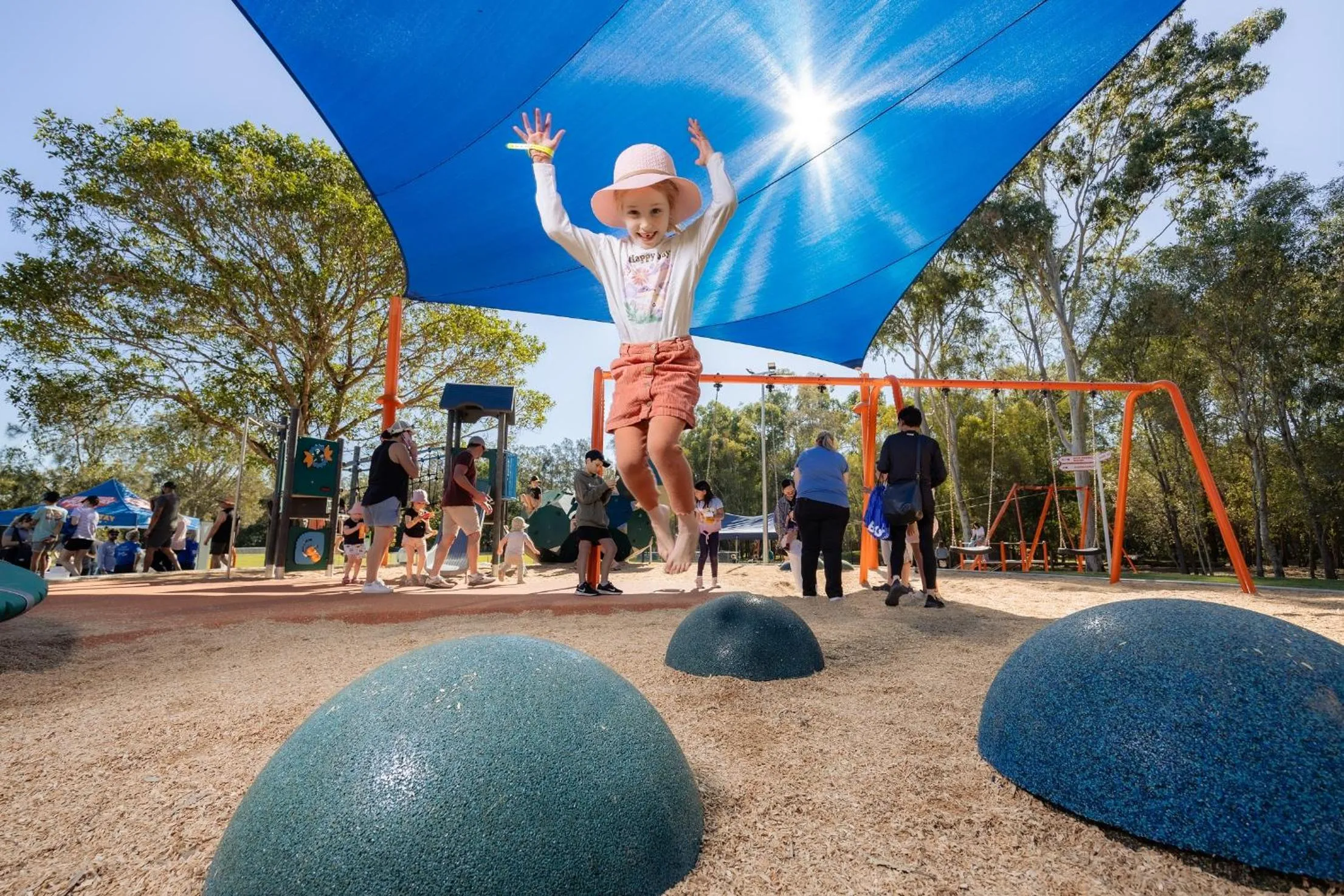 Children play ground in BIG4 Gold Coast Holiday Park