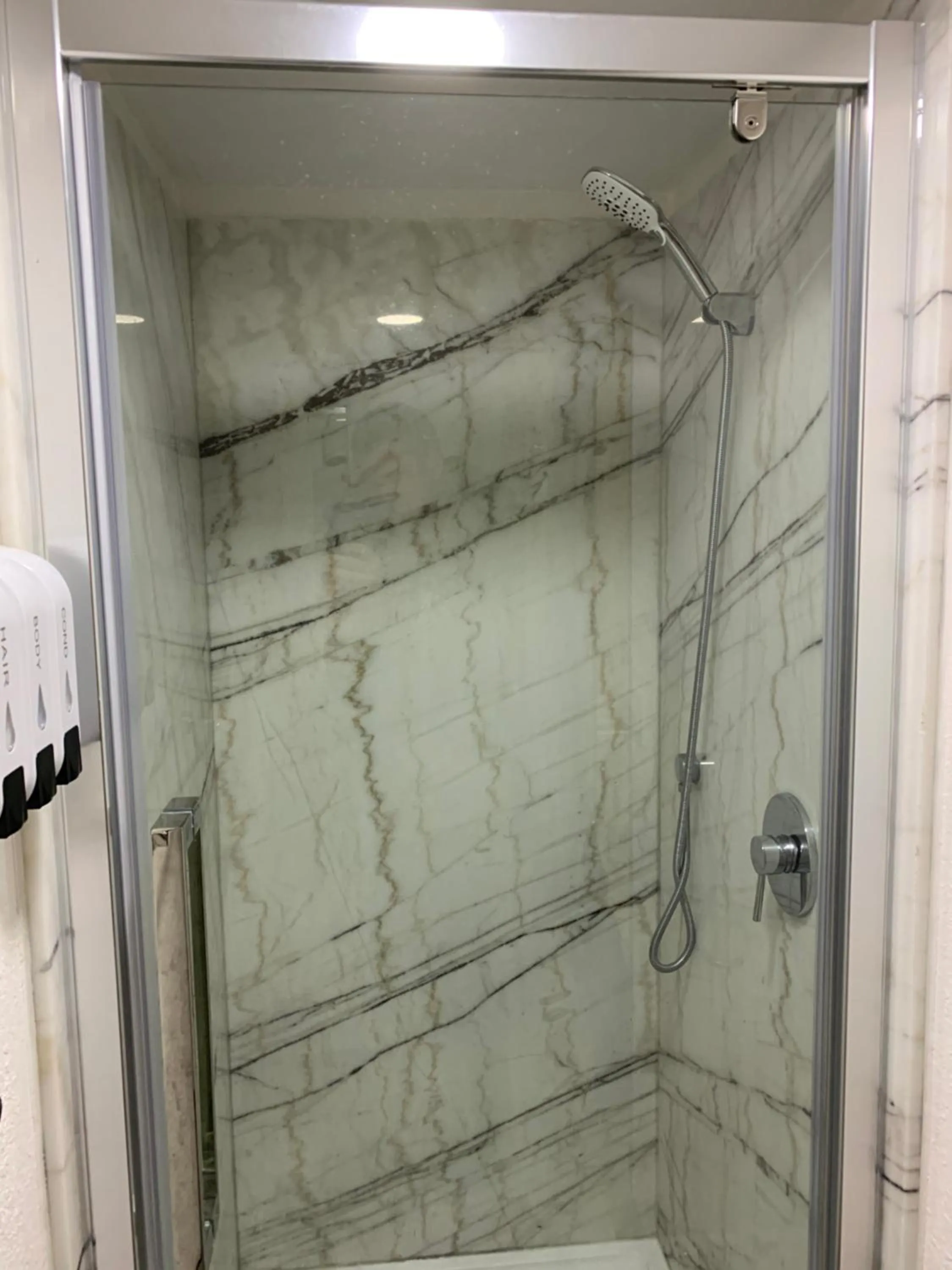 Shower in Powder Temple