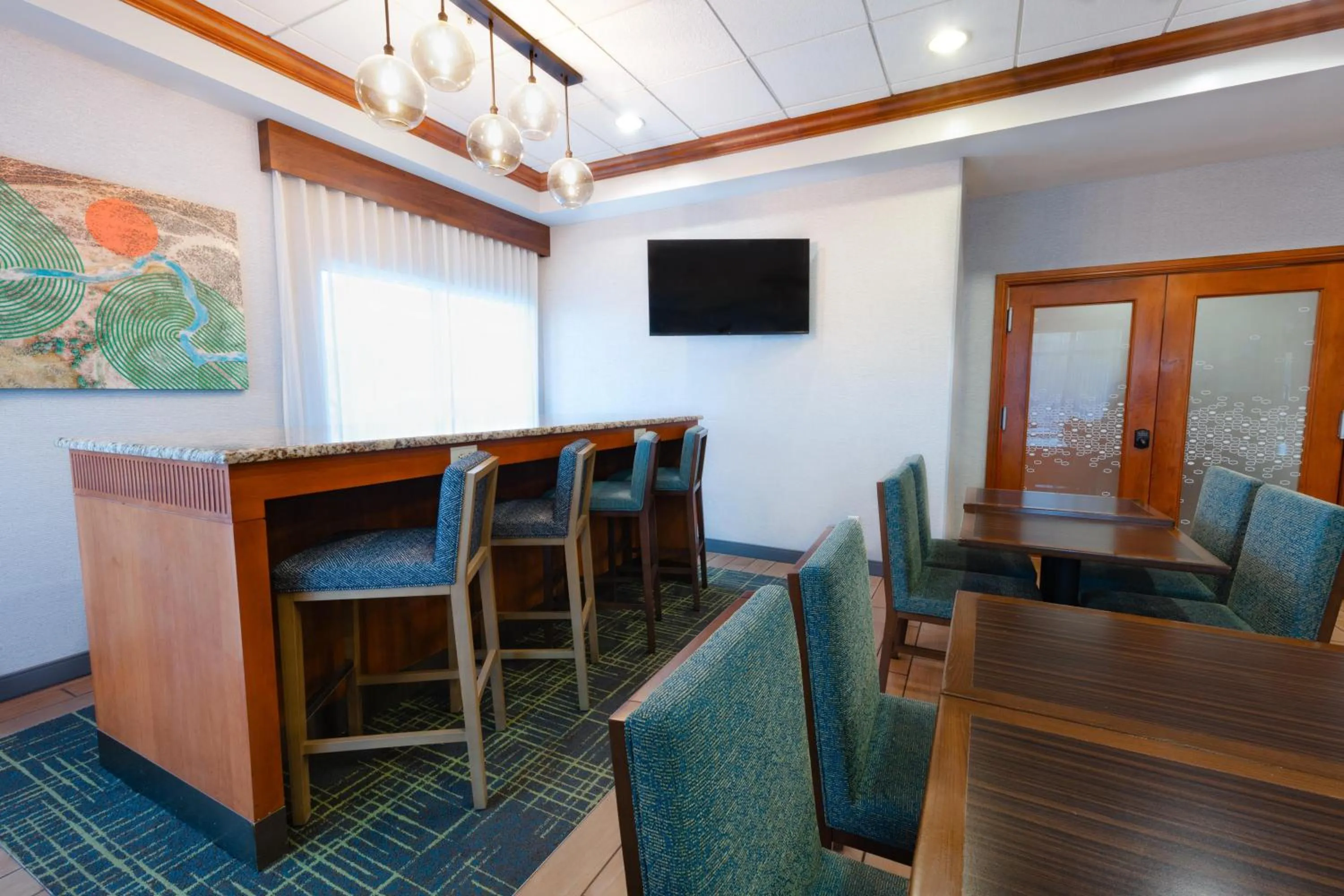 Breakfast in Hampton Inn Richfield