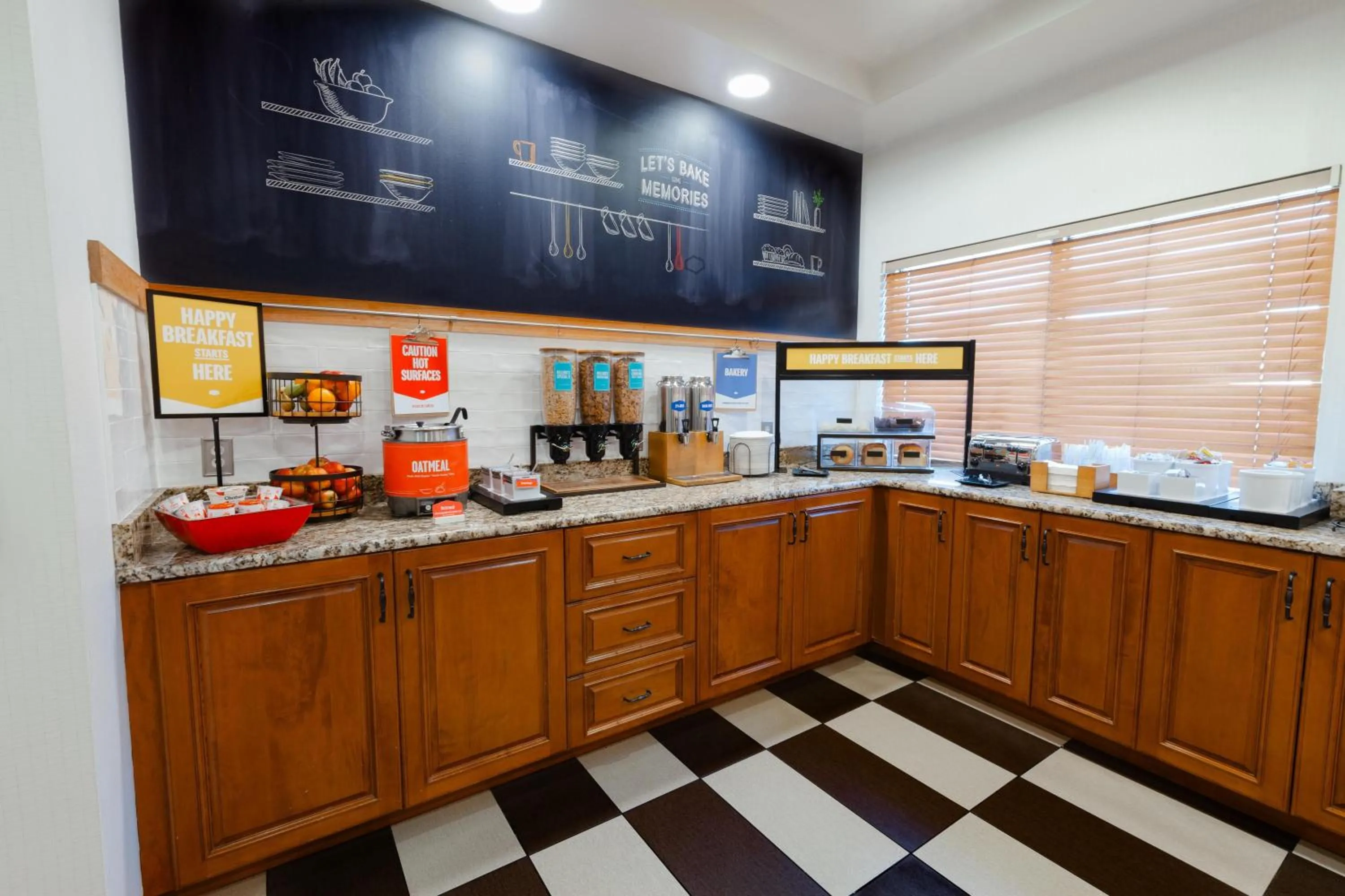 Breakfast in Hampton Inn Richfield